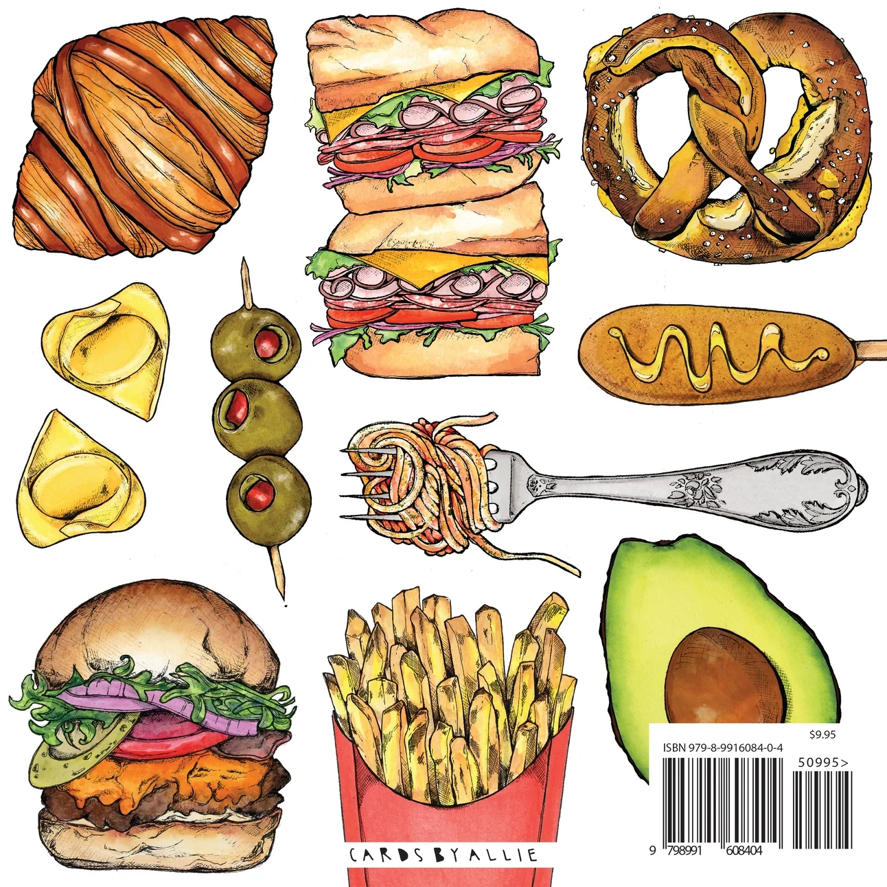 A Delicious Coloring Book - Image 3