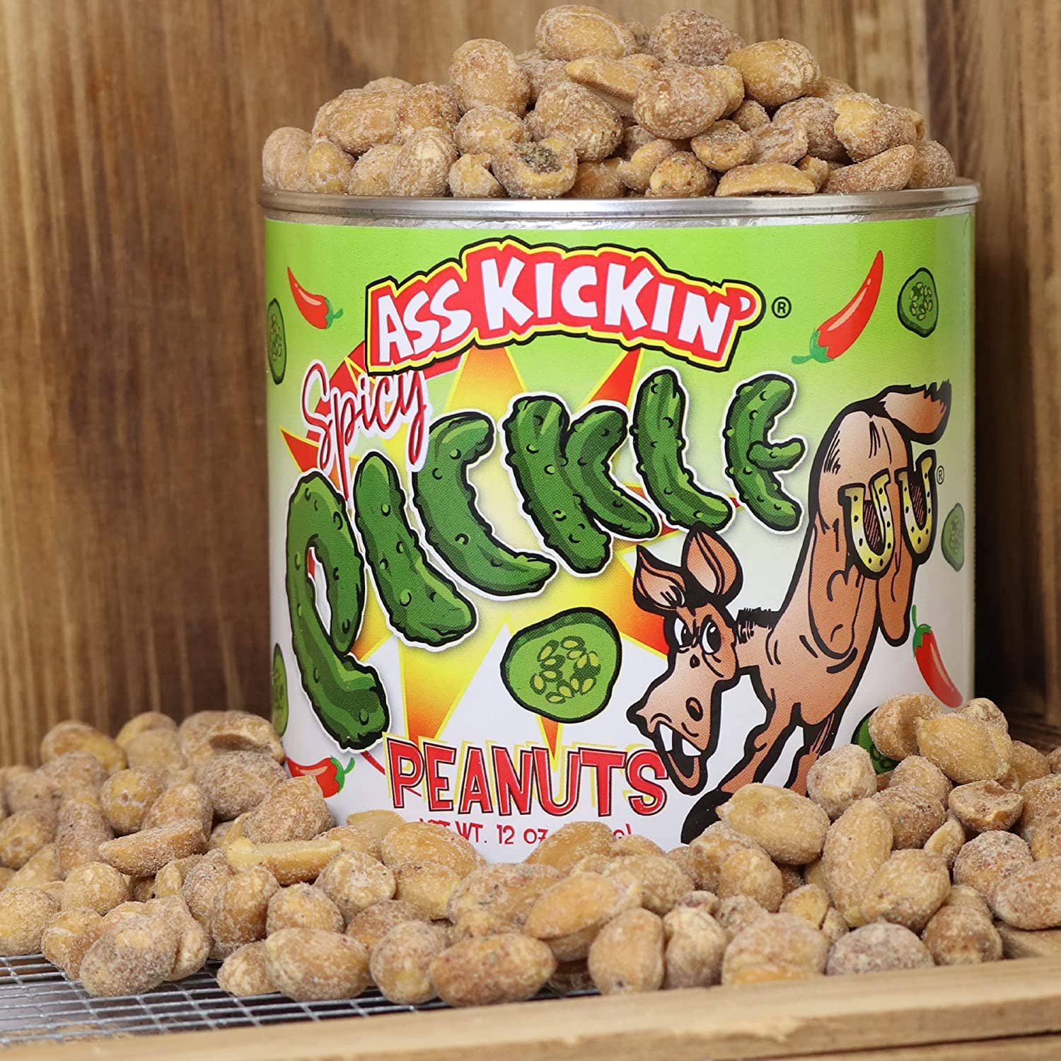 Ass Kickin' Spicy Pickle Peanuts - Image 2