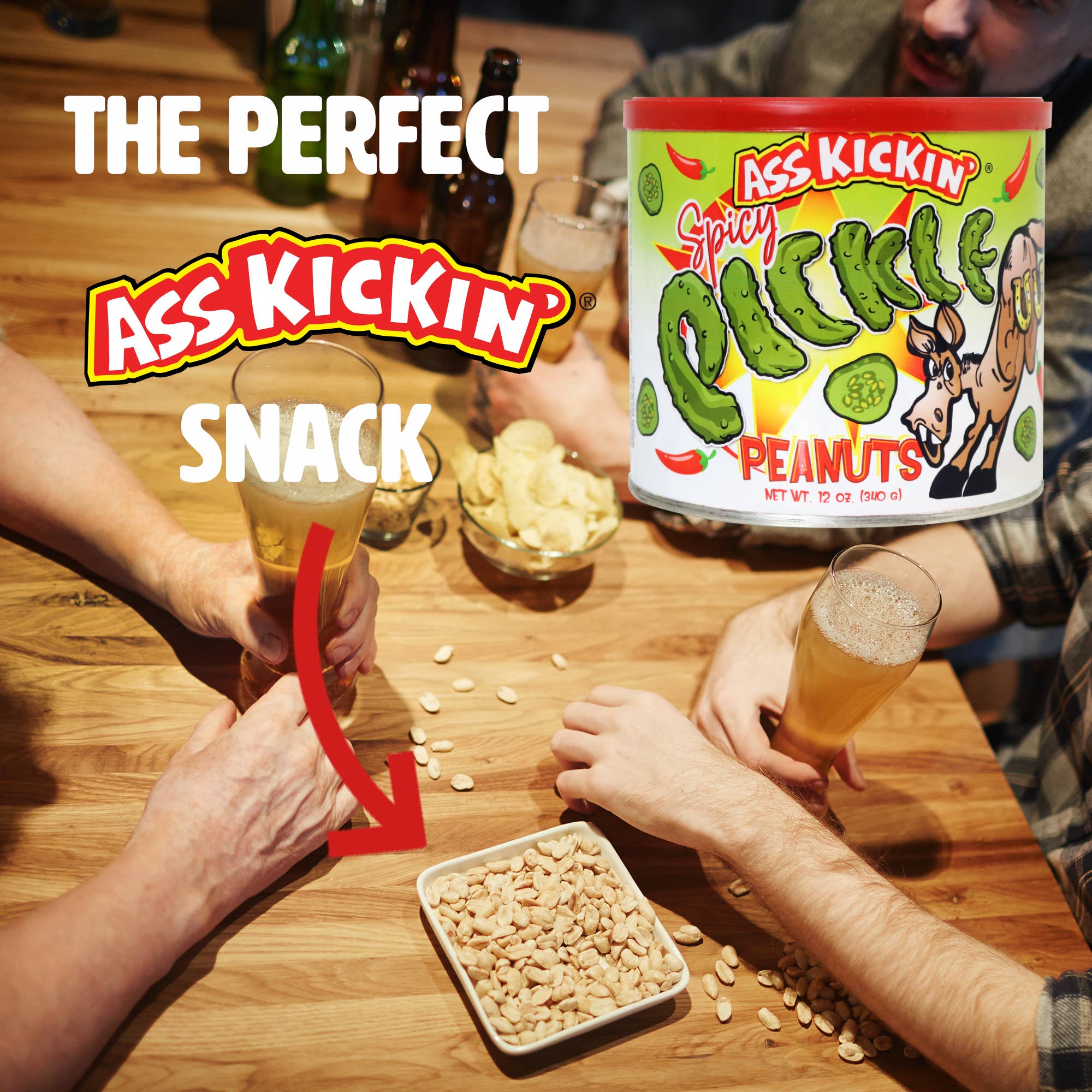 Ass Kickin' Spicy Pickle Peanuts - Image 4