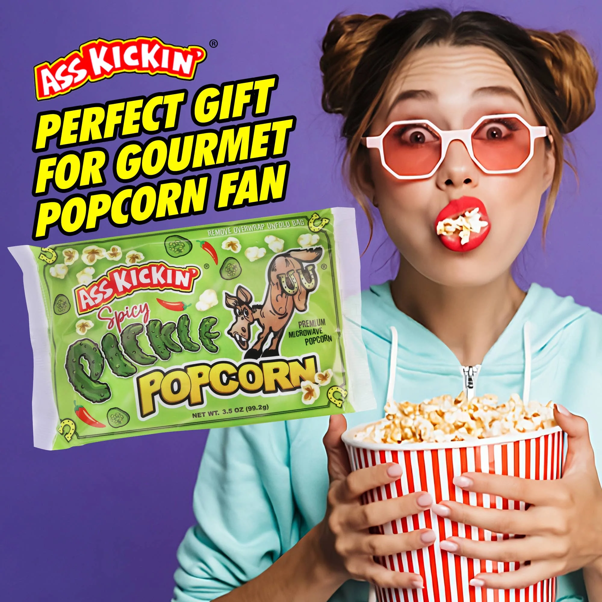 Spicy Pickle Microwave Popcorn - Image 3