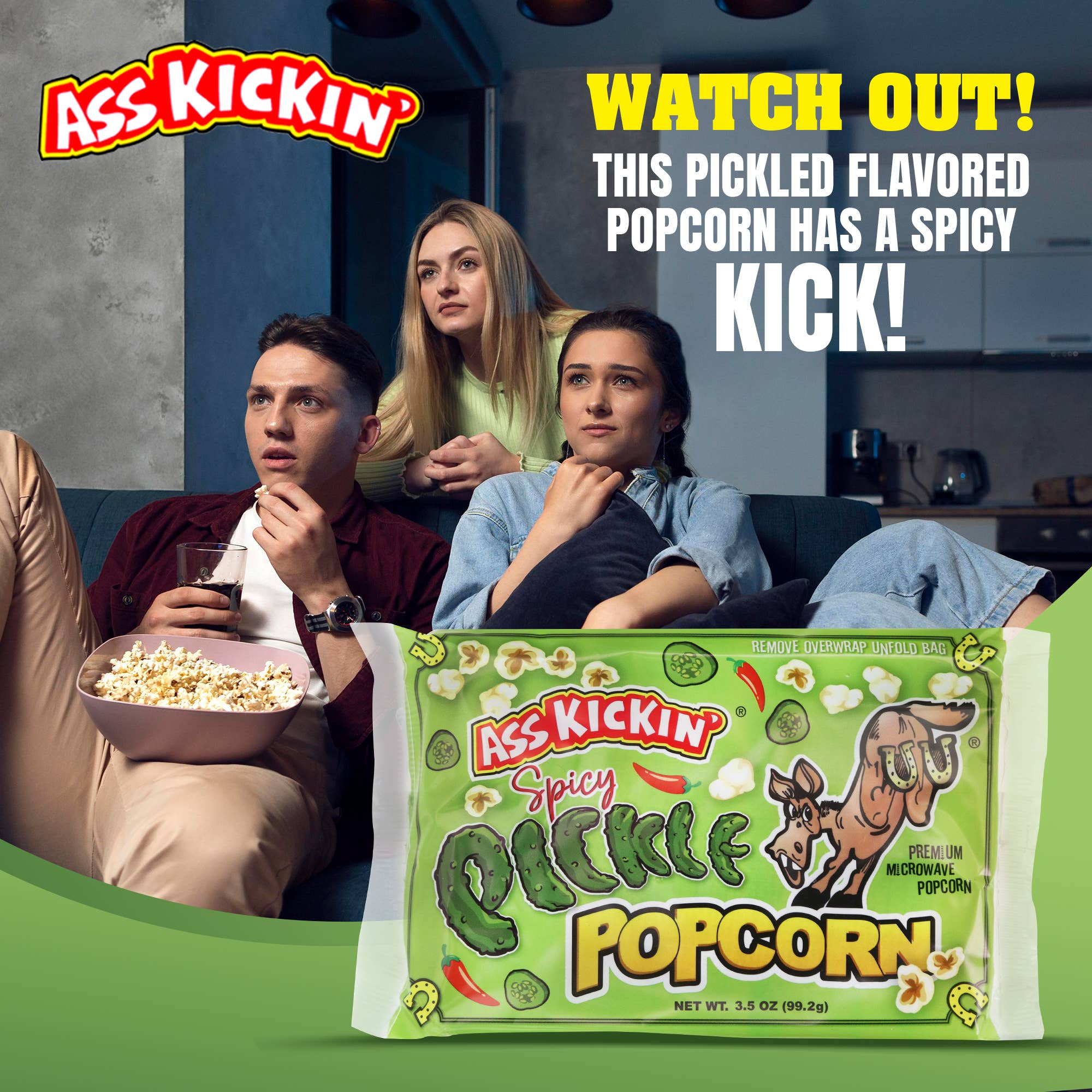 Spicy Pickle Microwave Popcorn - Image 4