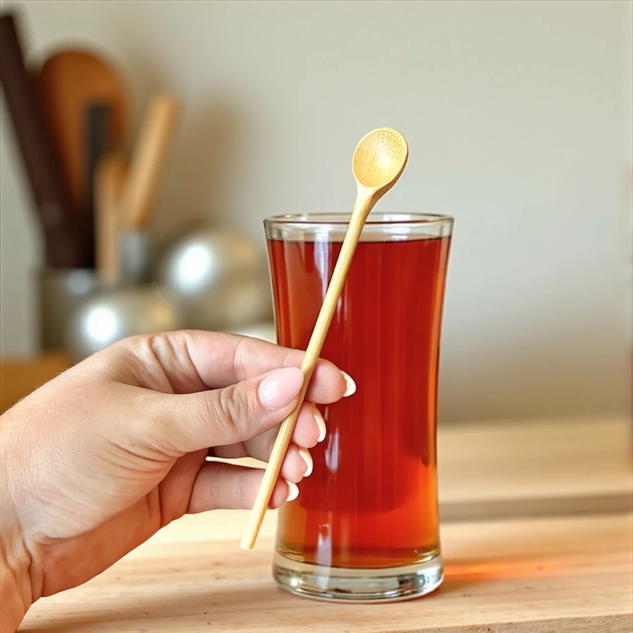 Bamboo Stir Spoon - Image 3