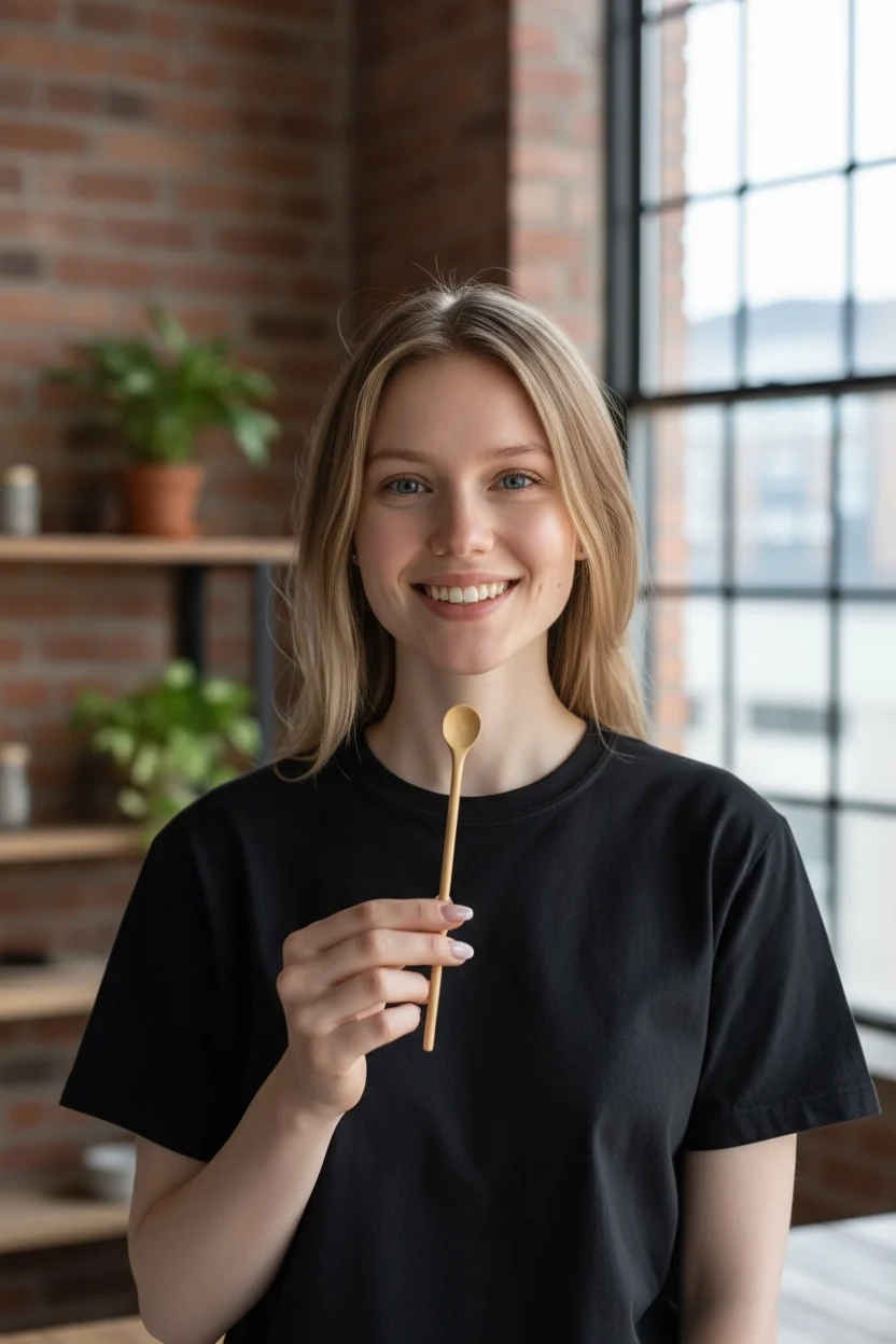 Bamboo Stir Spoon - Image 4