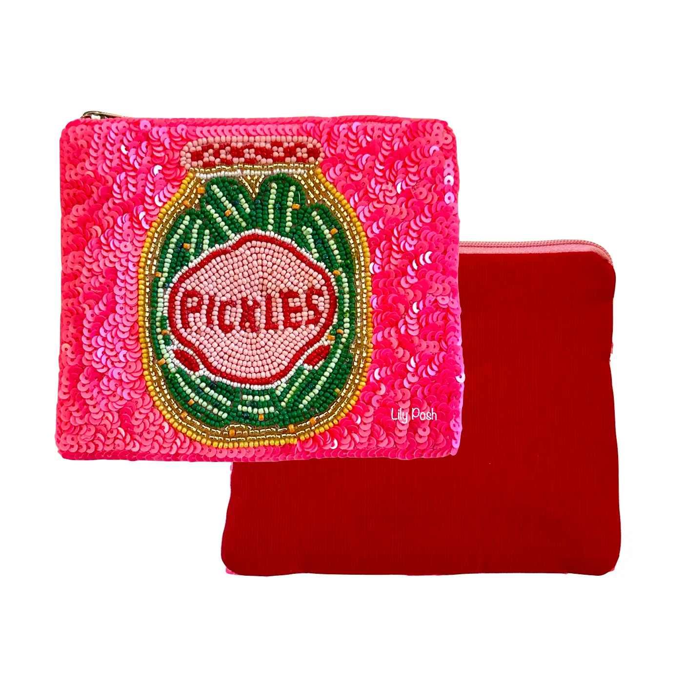 Beaded Pickles Coin Purse - Image 2