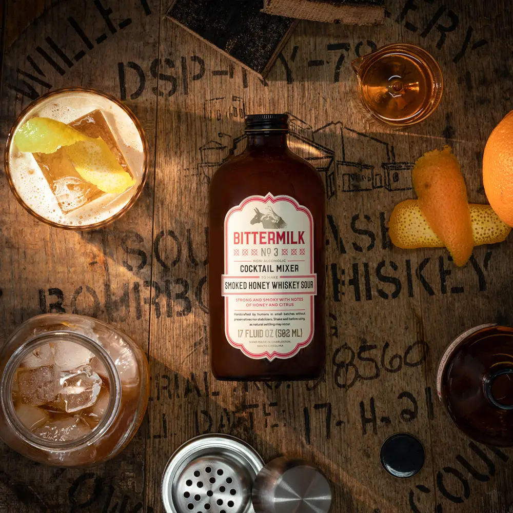 Bittermilk No.3 - Smoked Honey Whiskey Sour - Image 3