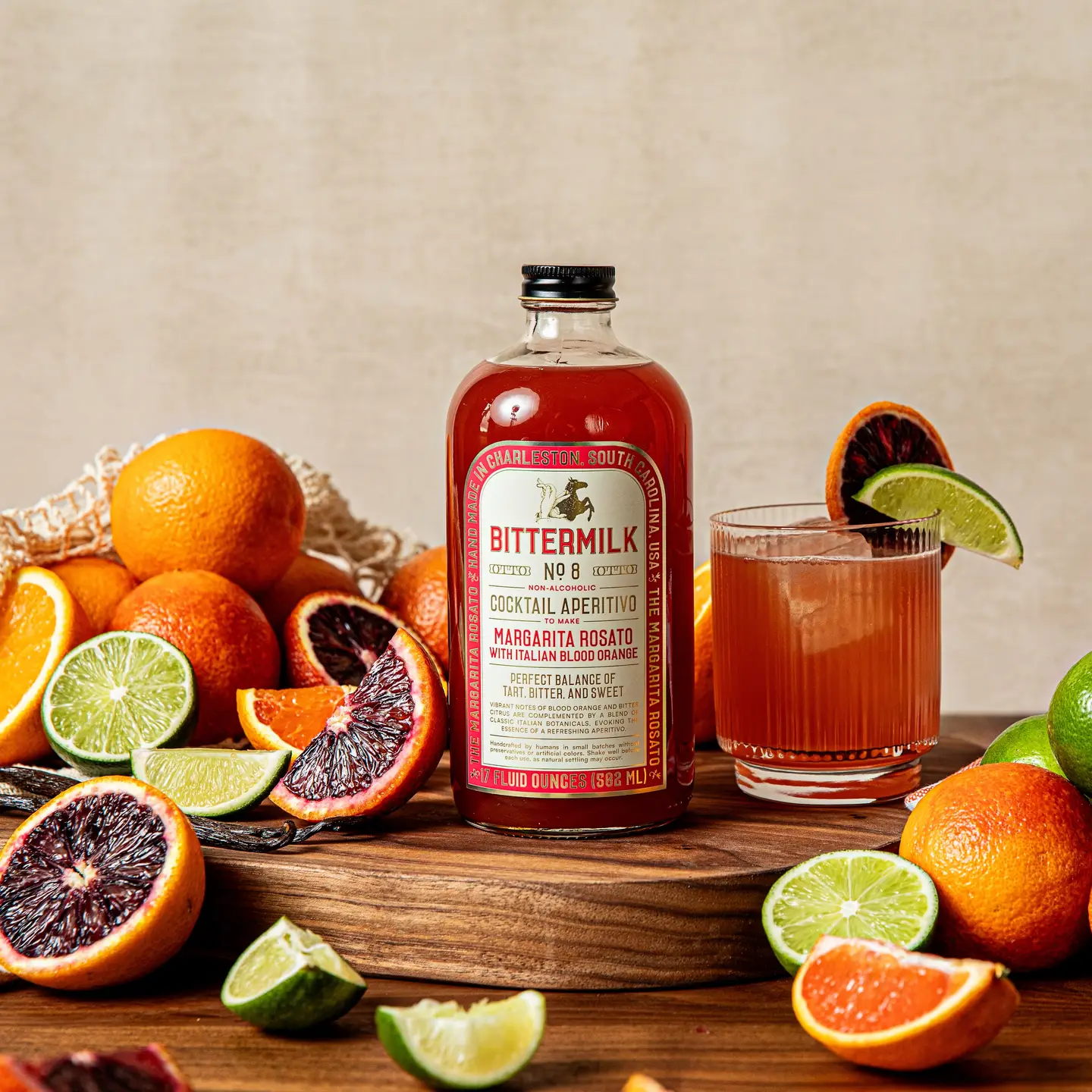 Bittermilk No.8 - Margarita Rosato with Italian Blood Orange - Image 2