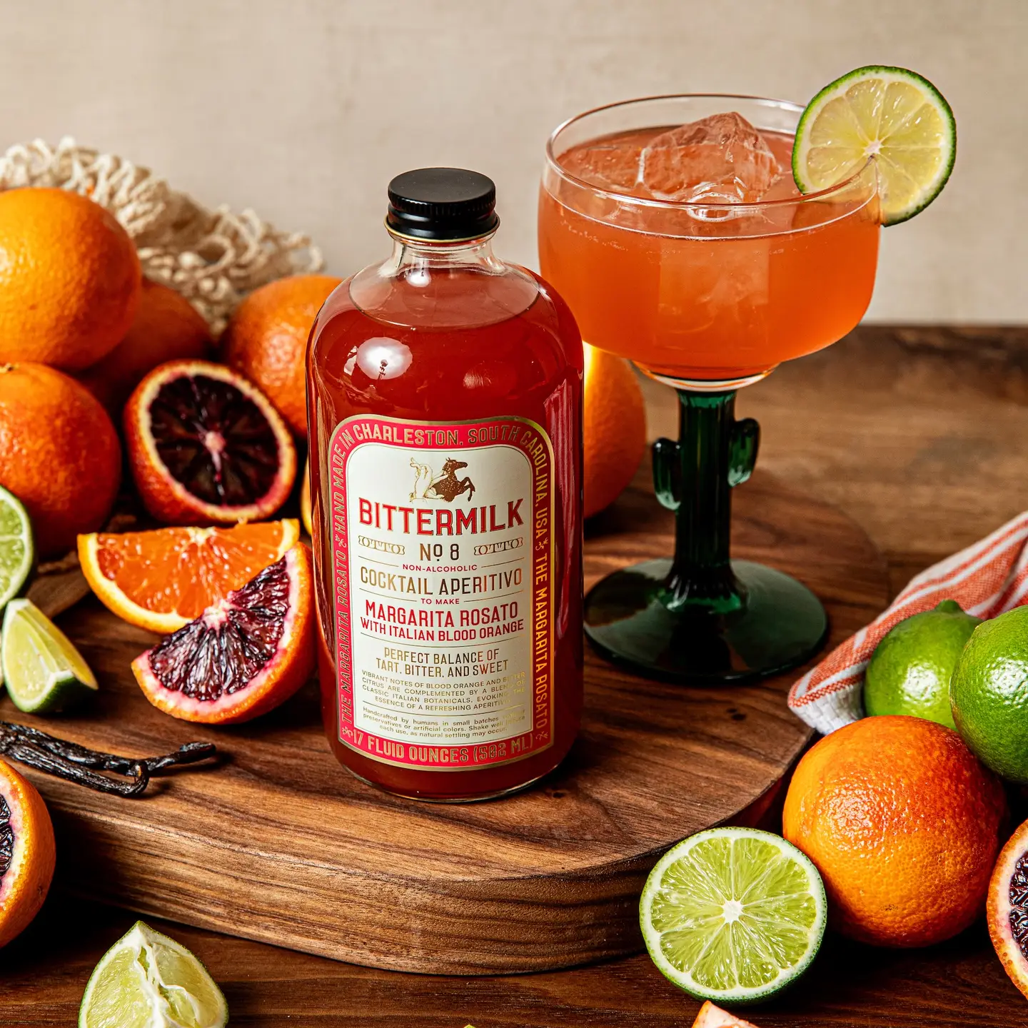 Bittermilk No.8 - Margarita Rosato with Italian Blood Orange - Image 3