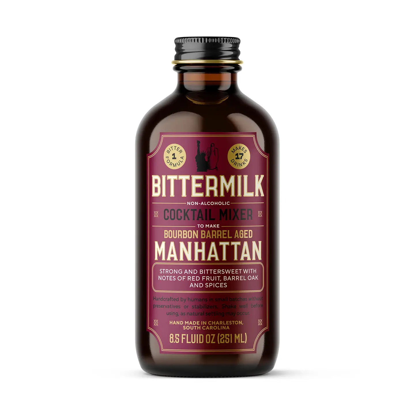 Bourbon Barrel Aged Manhattan Cocktail Mixer