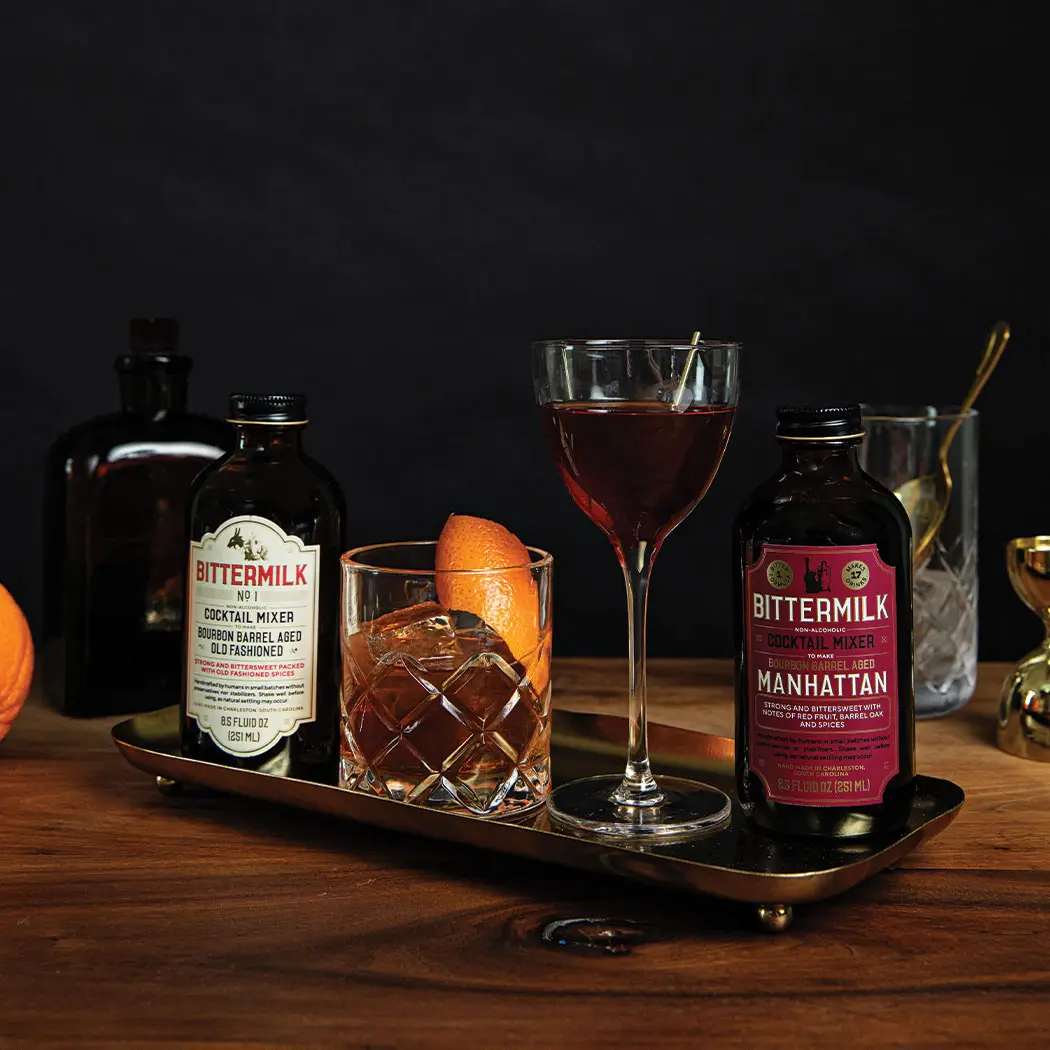 Bourbon Barrel Aged Manhattan Cocktail Mixer - Image 4