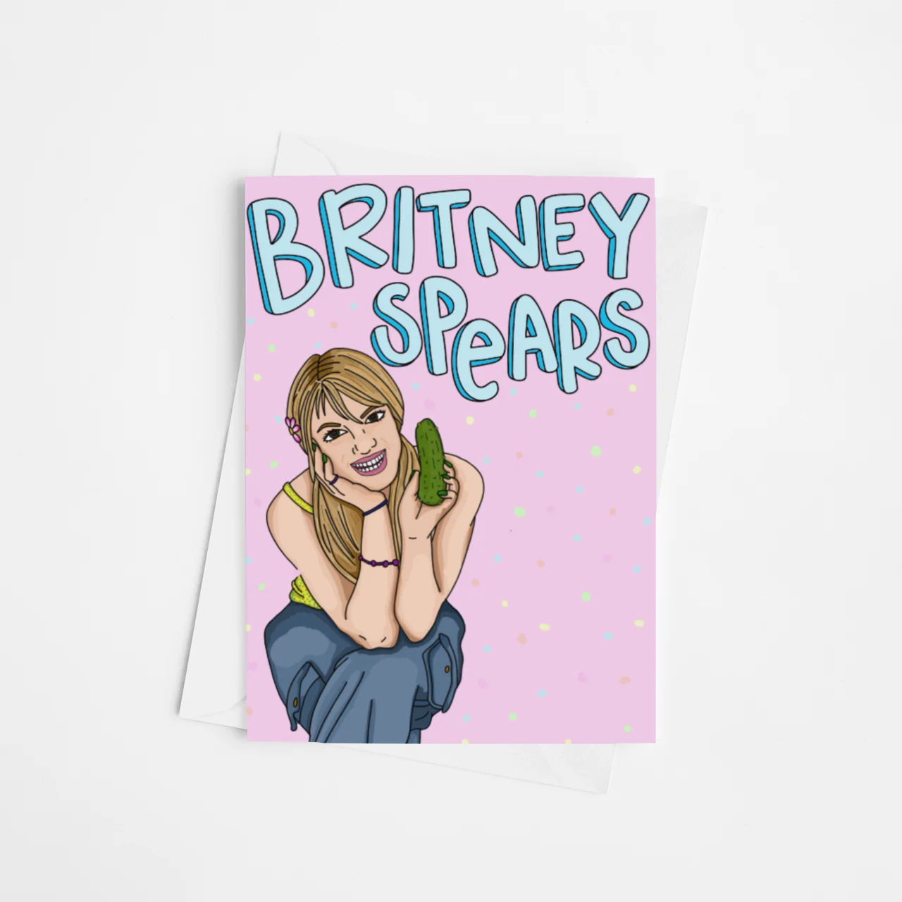 Britney Spears Pickle Card