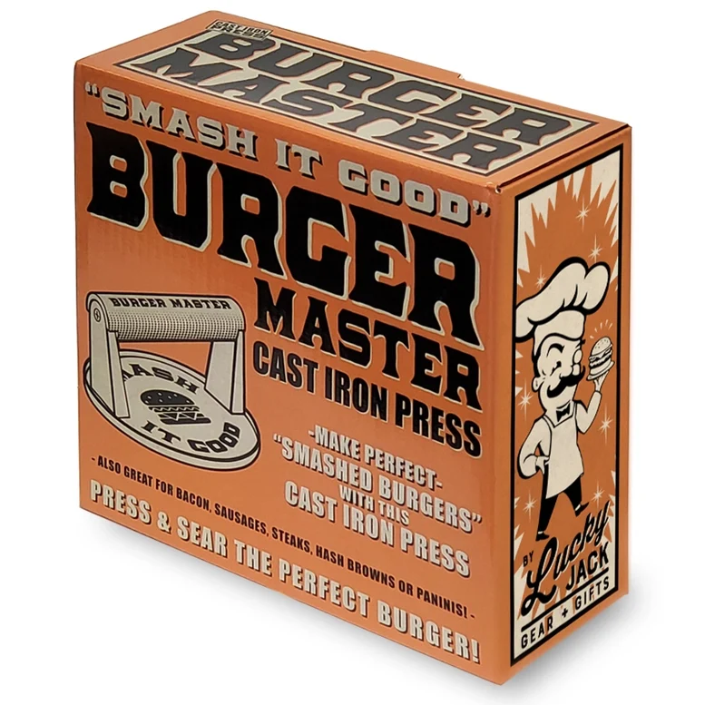 Burger Master – Cast Iron Grill Press - Image 5