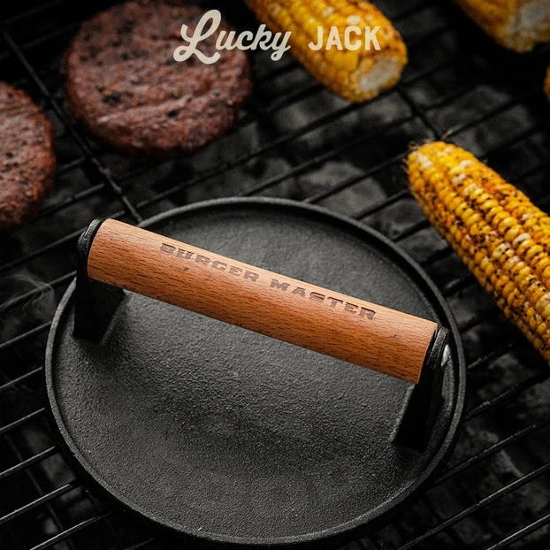 Burger Master – Cast Iron Grill Press - Image 8
