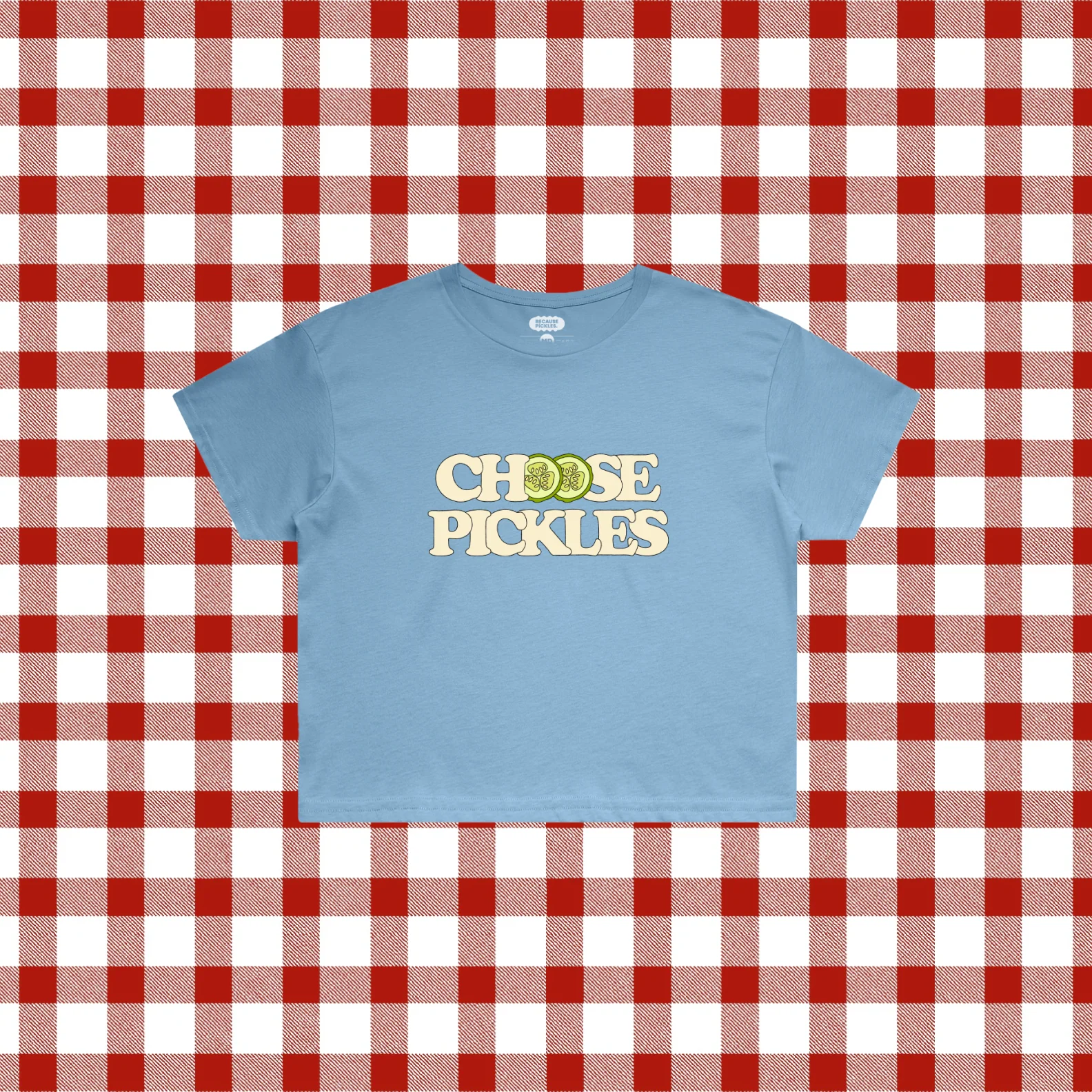 Choose Pickles Crop Top - Image 4