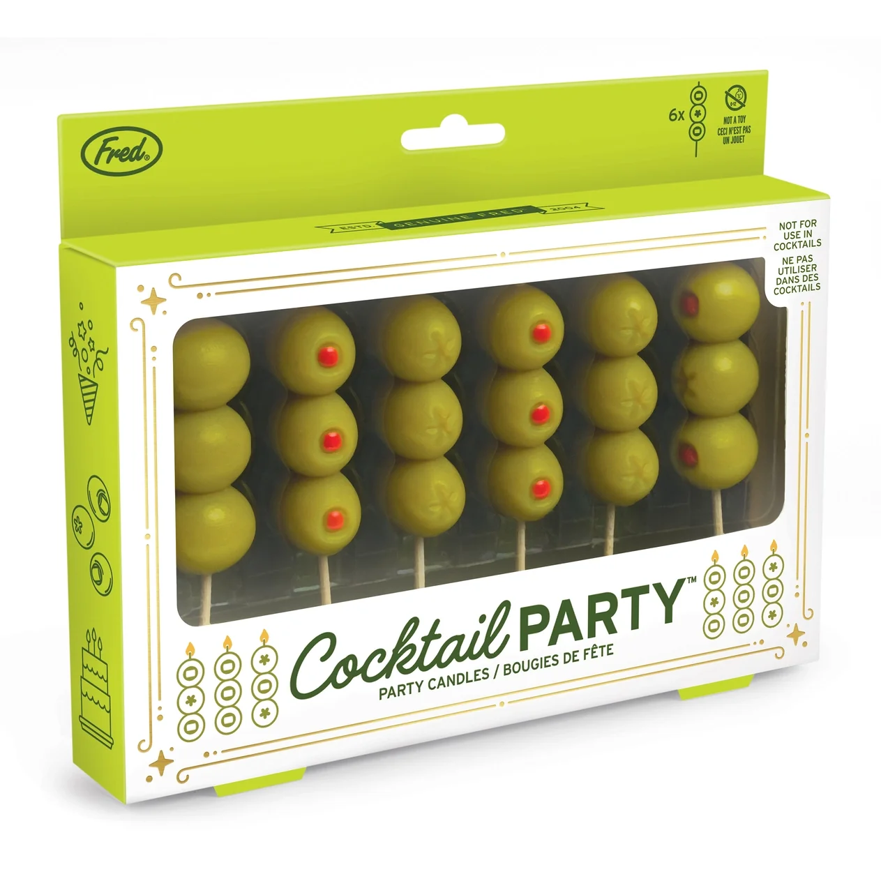 Cocktail Party Olive Candles - Image 6