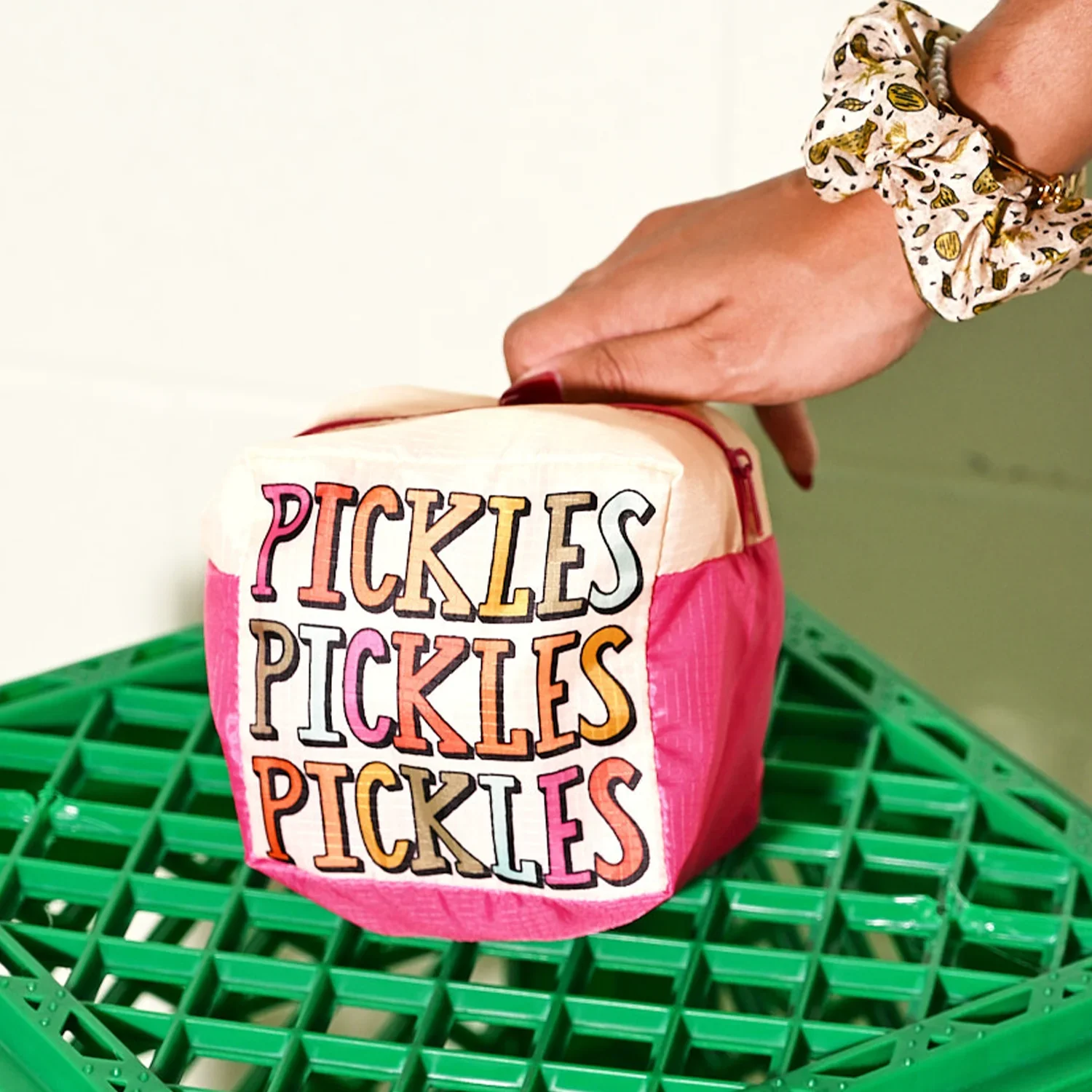 Color Pop Pickles Make up Bag - Image 2