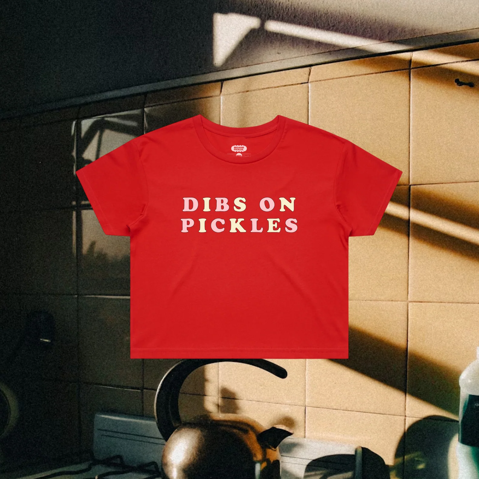 Dibs on Pickles Tee - Image 4