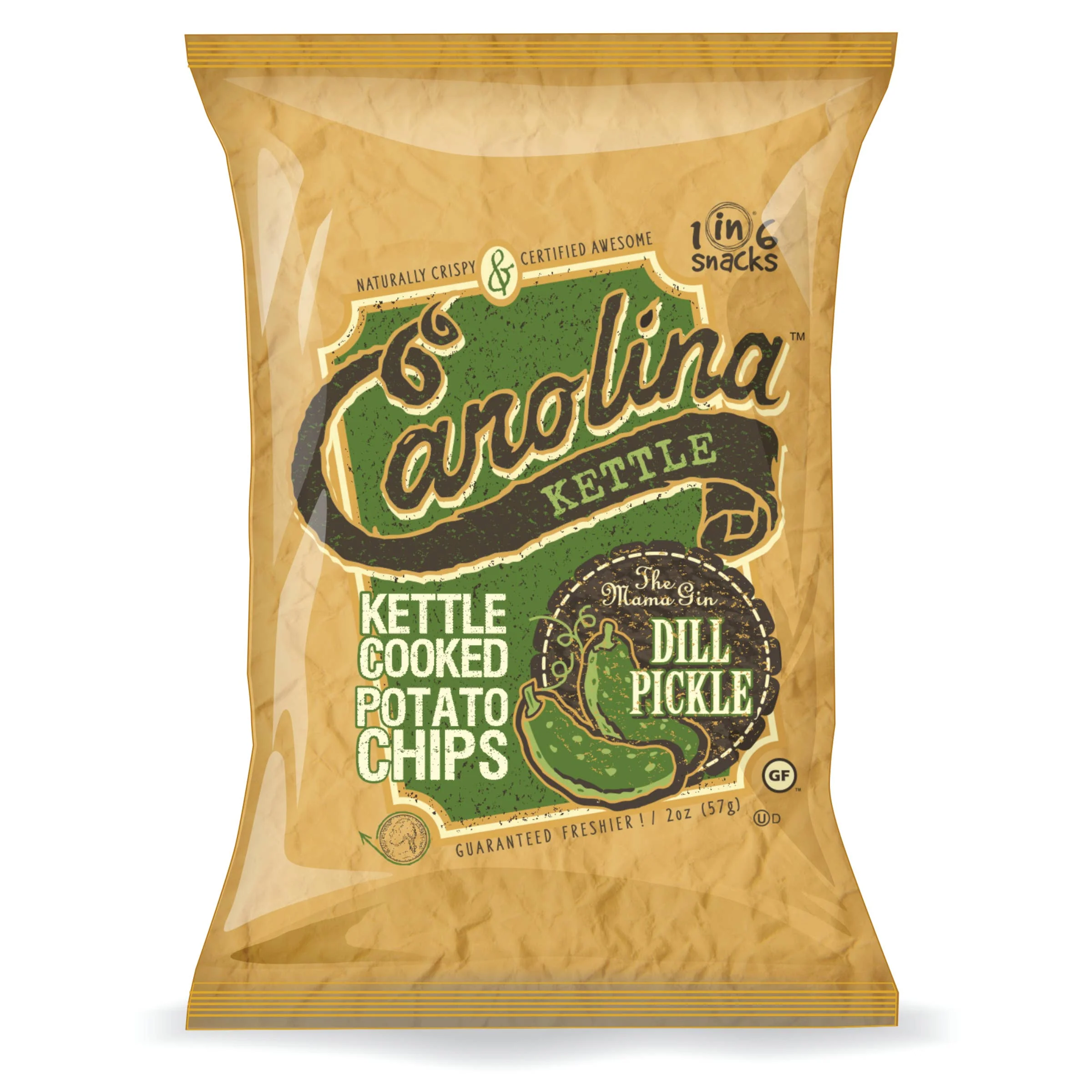 Dill Pickle Chips 2oz