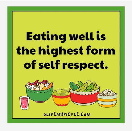 Eating Well Magnet