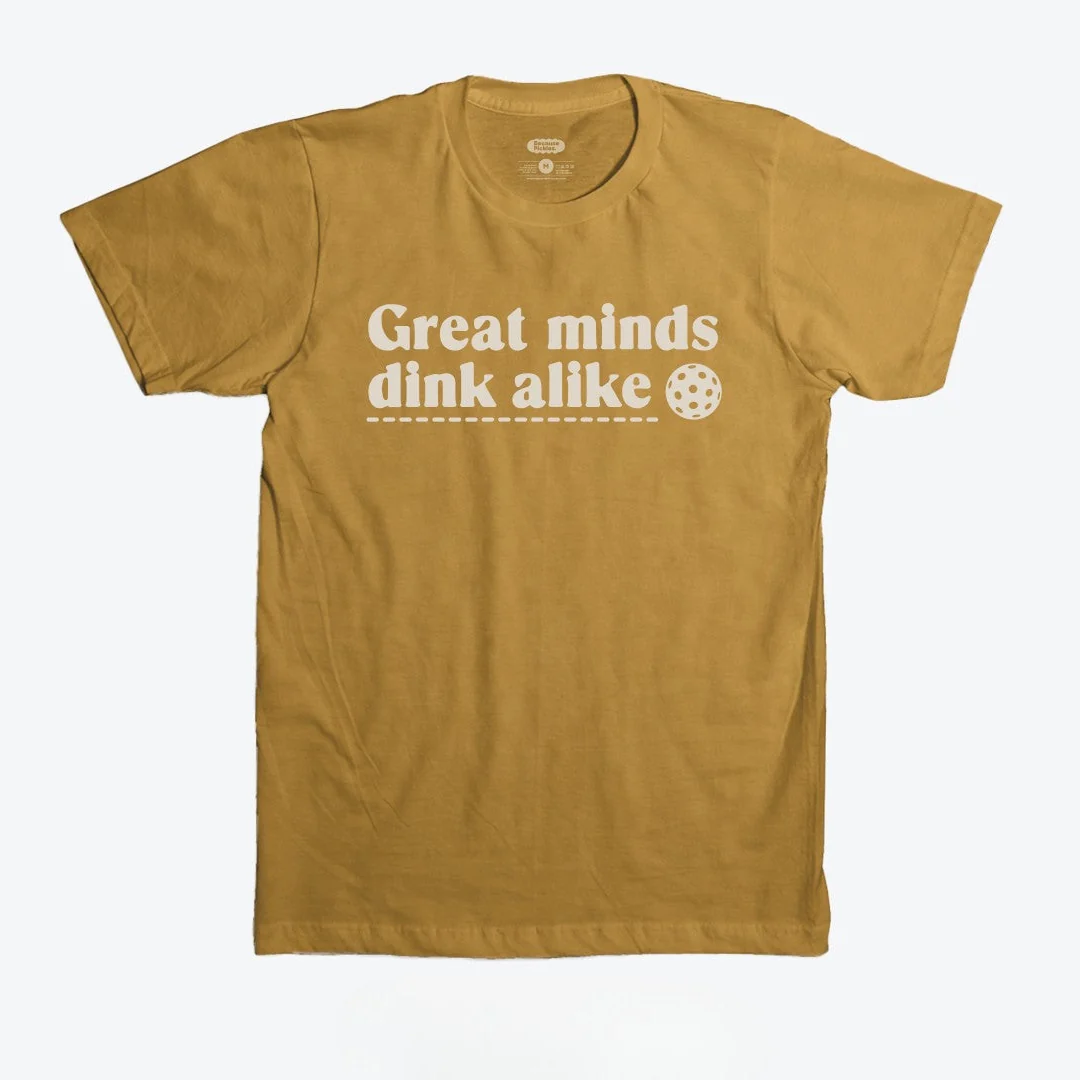 Great Minds Dink Alike T-Shirt - Image 2