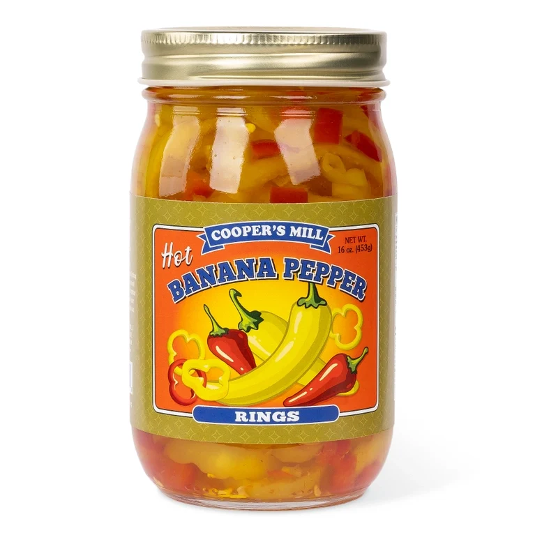 Hot Banana Pepper Rings