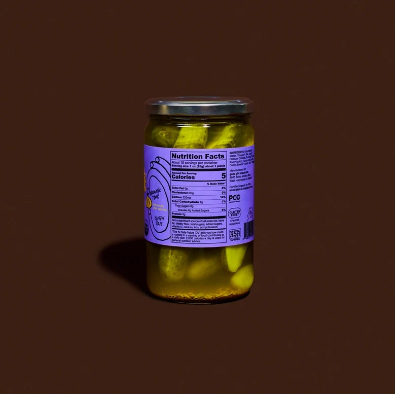 Hot Girl Pickles Garlic Cumin - Image 3