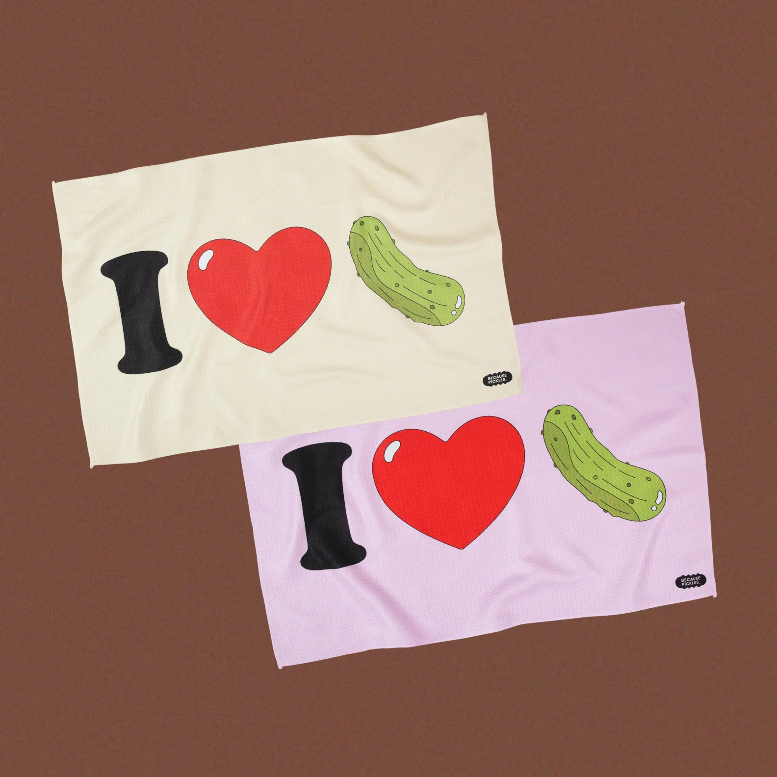 I Heart Pickles Kitchen Towel - Image 3