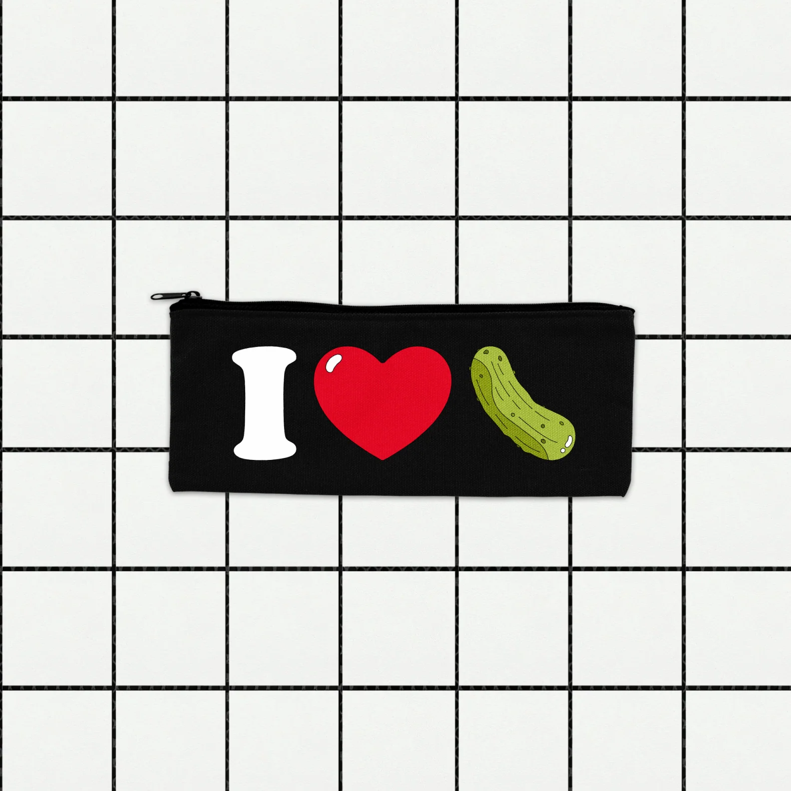 I Heart Pickles Pencil Case - Image 2