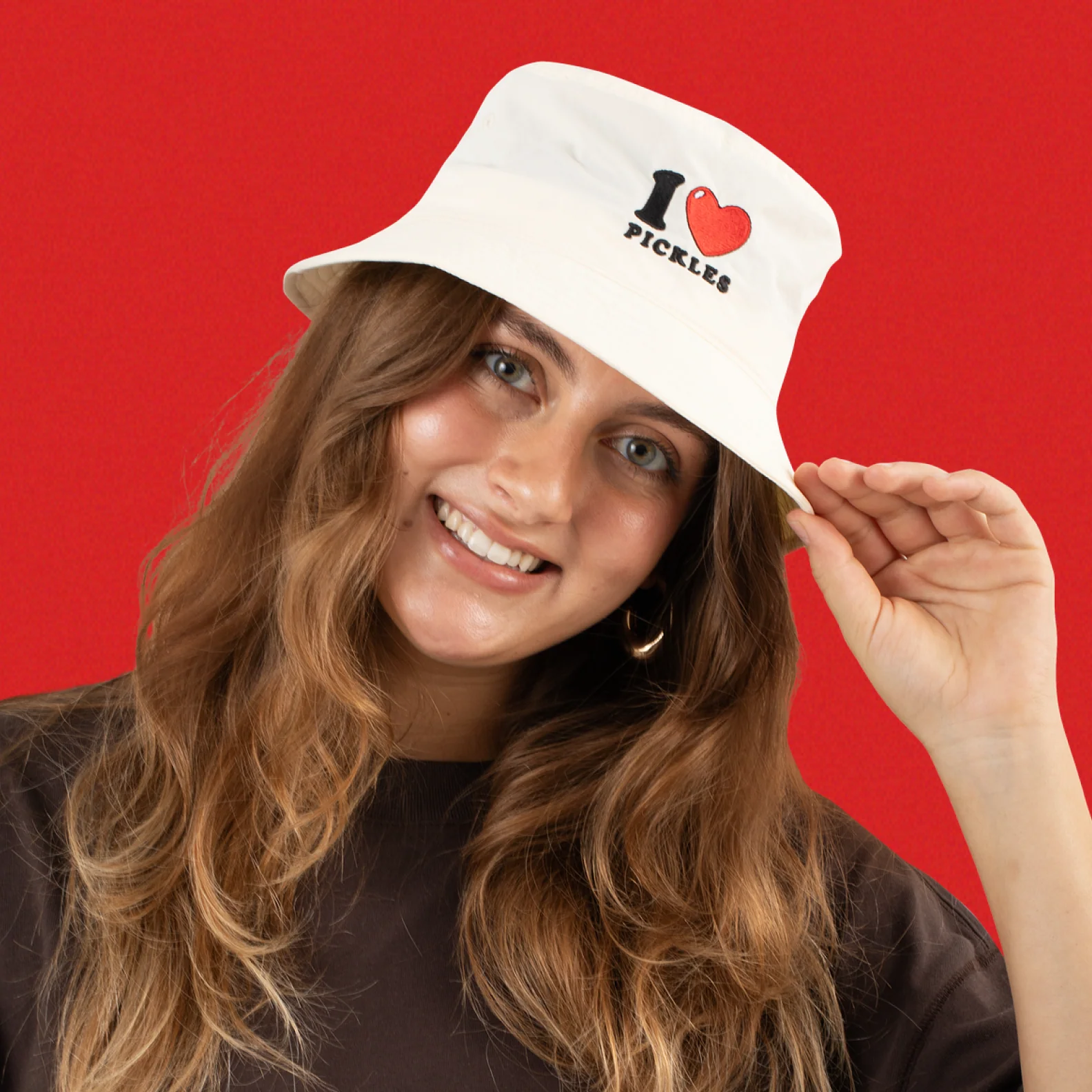 I Love Pickles Bucket Hat - Image 2