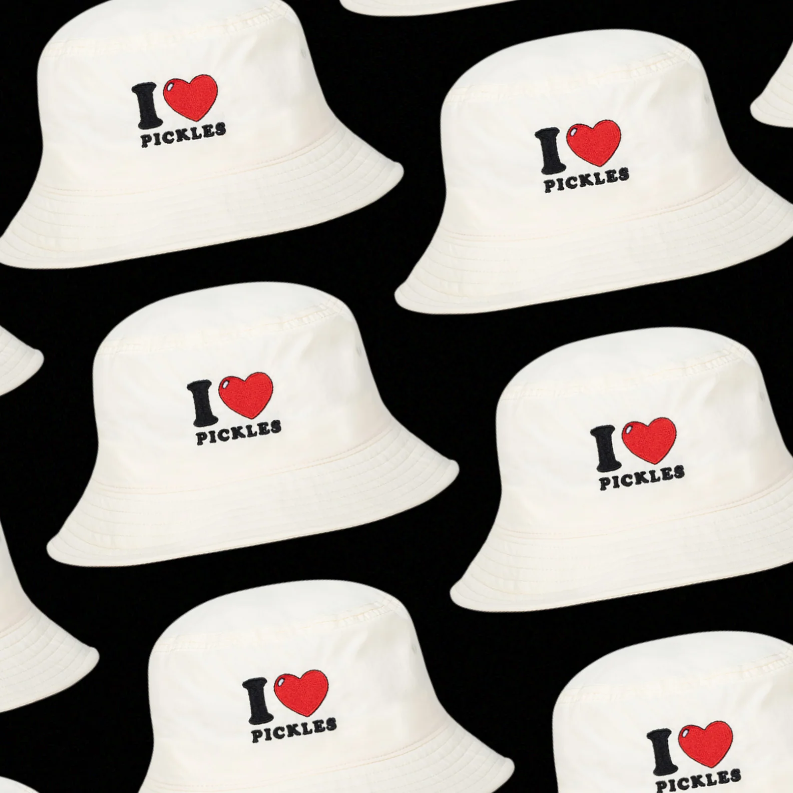 I Love Pickles Bucket Hat - Image 3