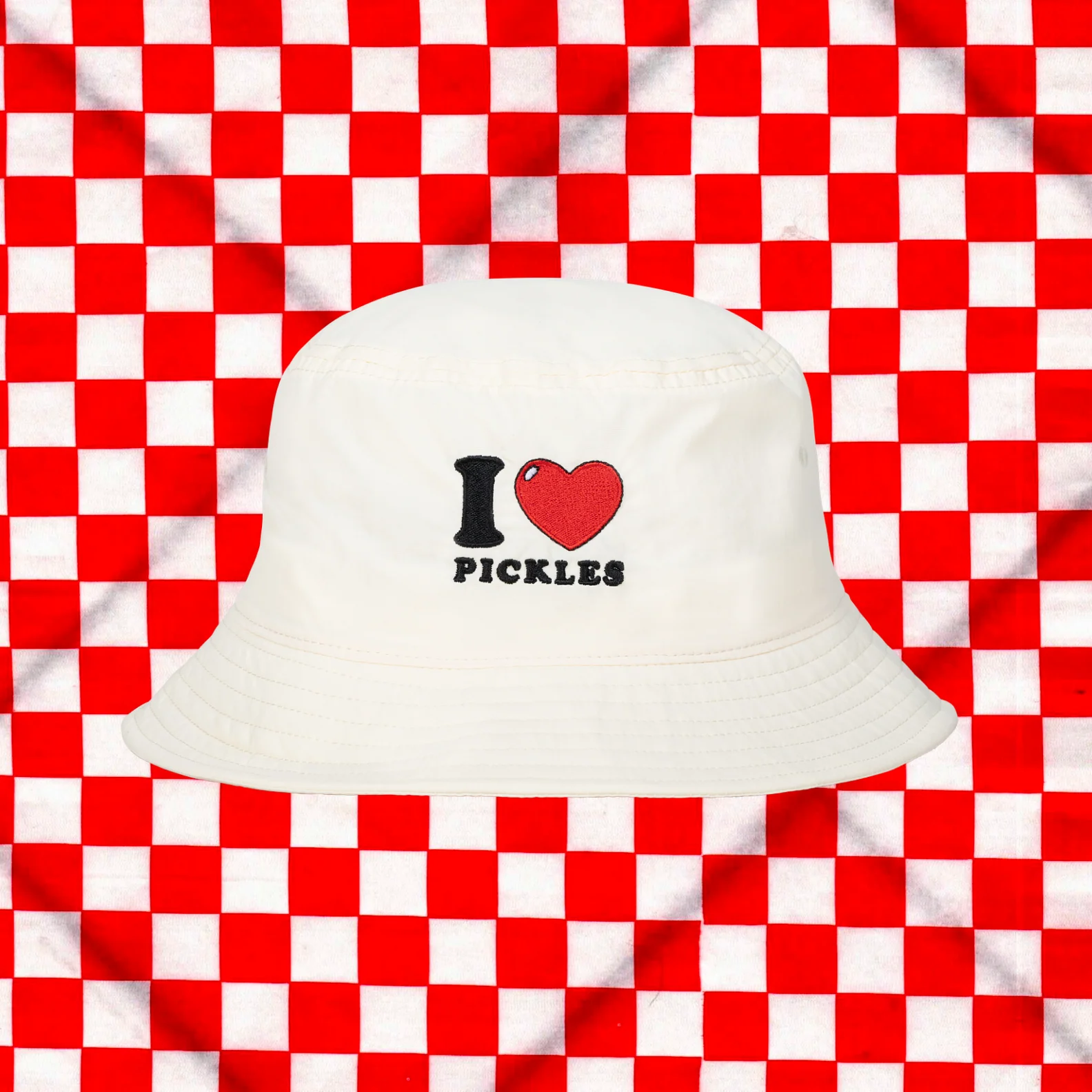 I Love Pickles Bucket Hat - Image 4