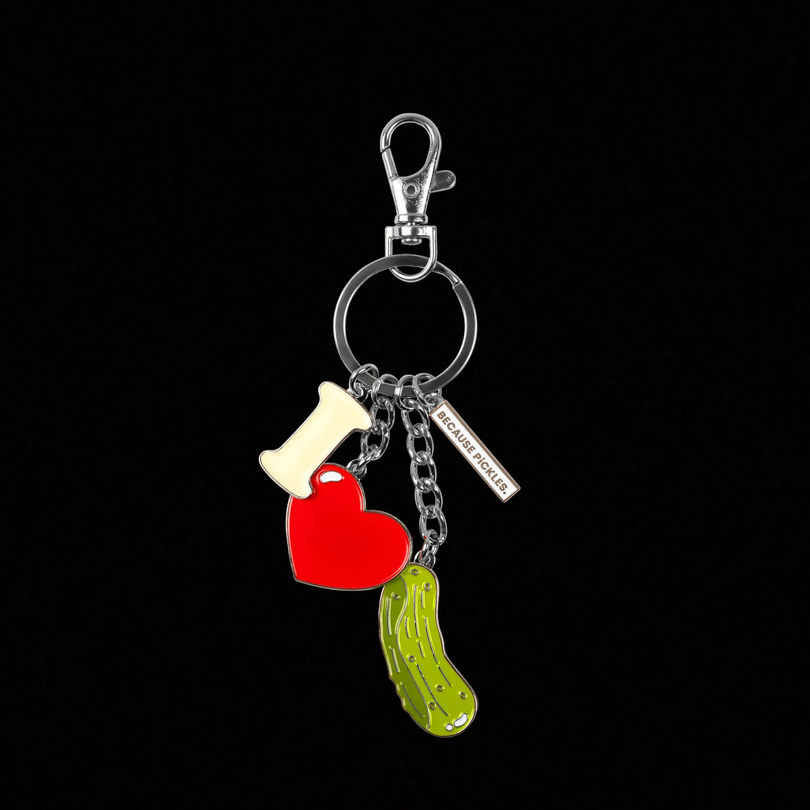 I Love Pickles Keychain - Image 3