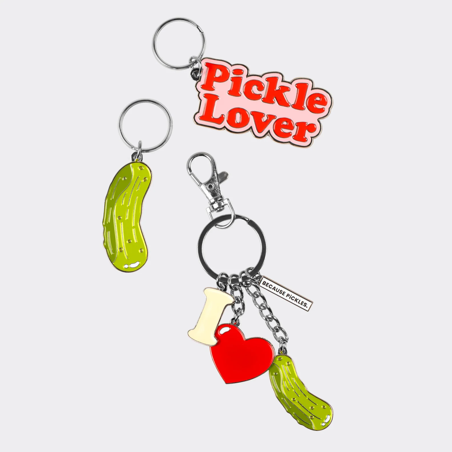 I Love Pickles Keychain - Image 4