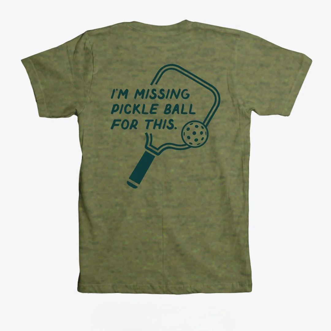 I'm Missing Pickleball For This T-Shirt - Image 2