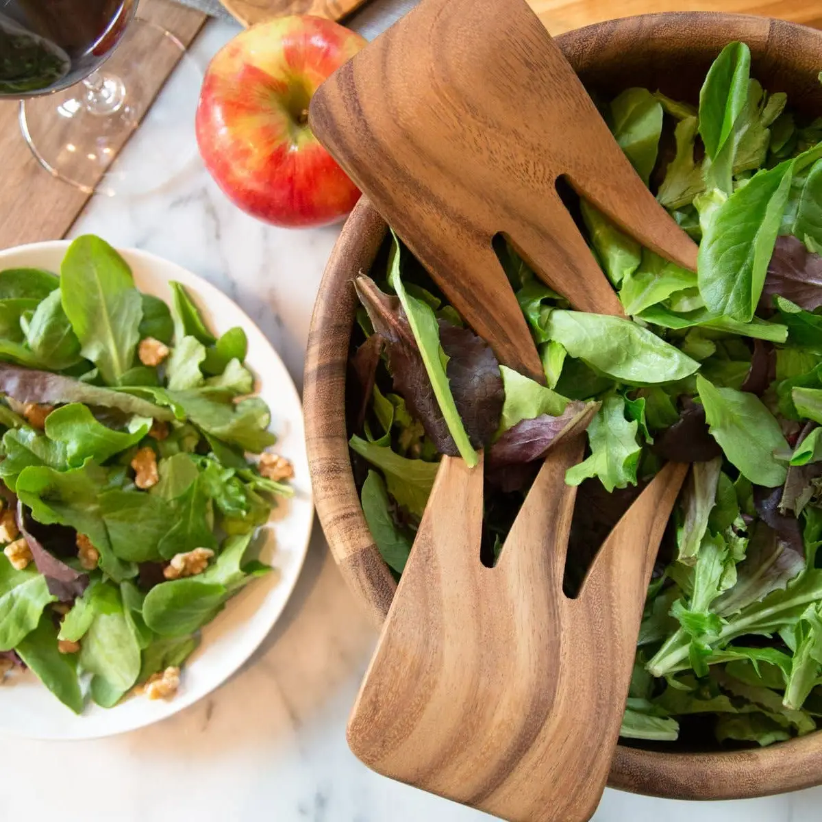 Ironwood Bear Claw Salad Servers - Image 2