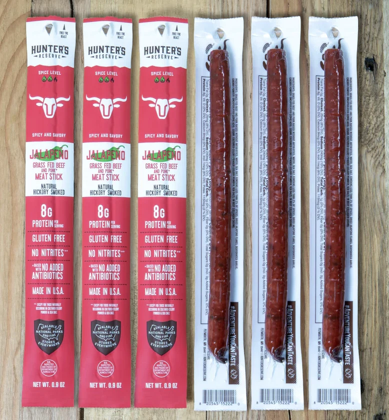 Jalapeño Grass Fed Beef Meat Sticks - Image 2