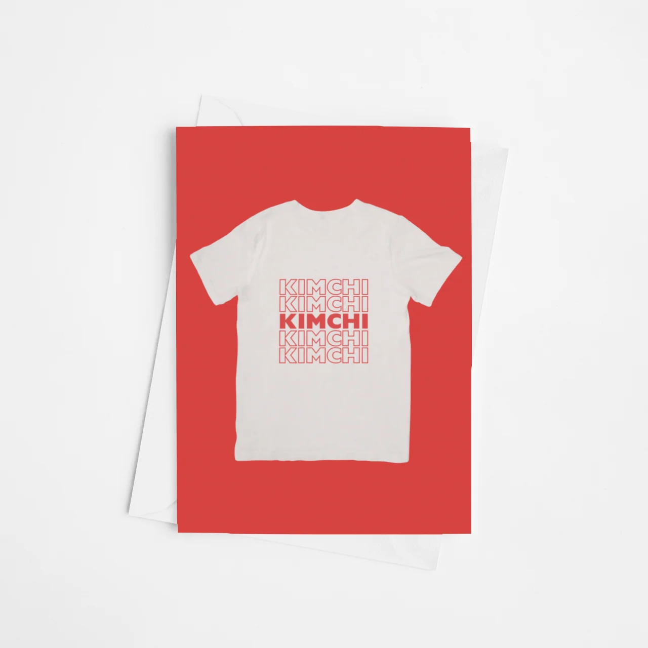 Kimchi Tee Card
