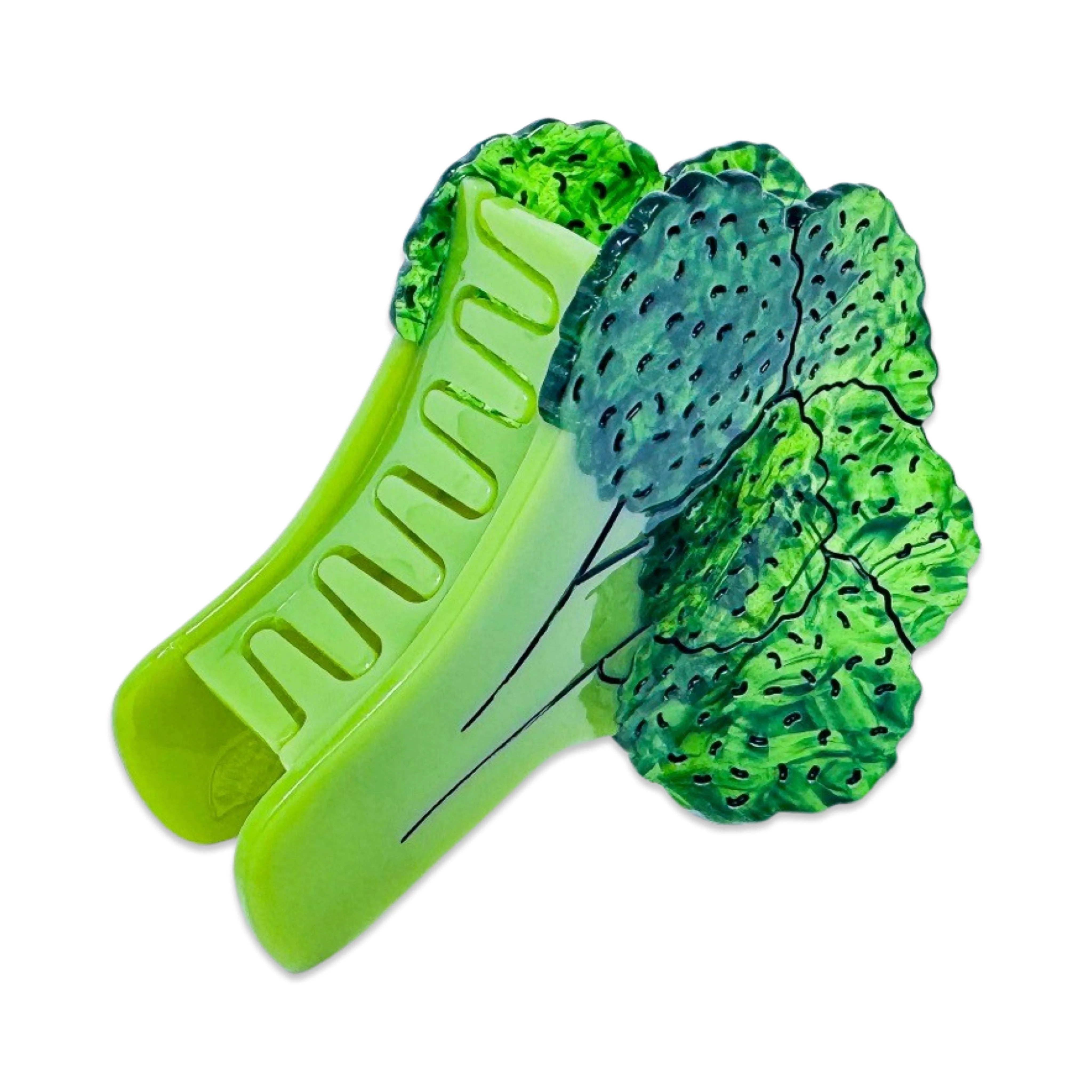 Large Broccoli Hair Claw - Image 3
