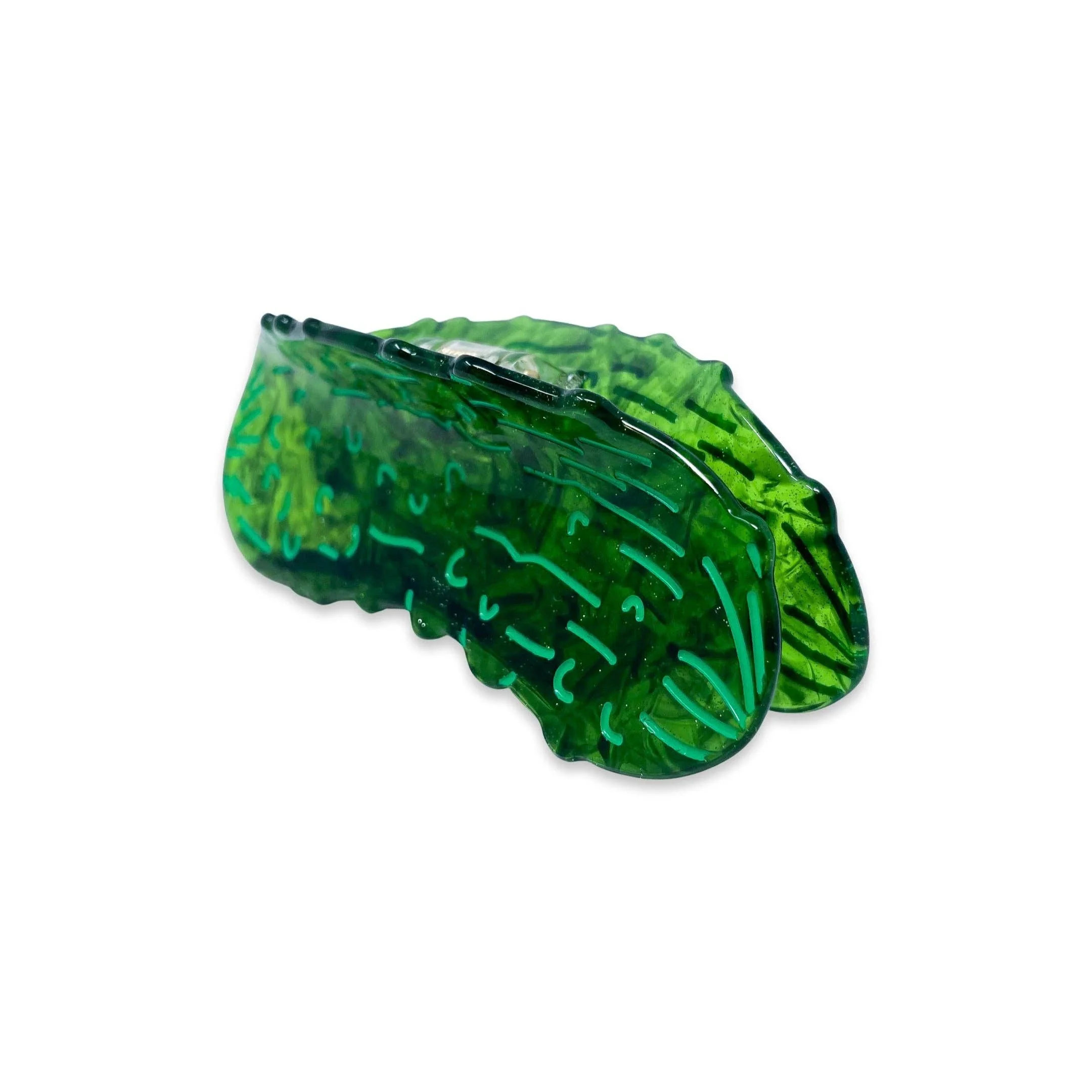 Large Pickle Hair Claw - Image 3