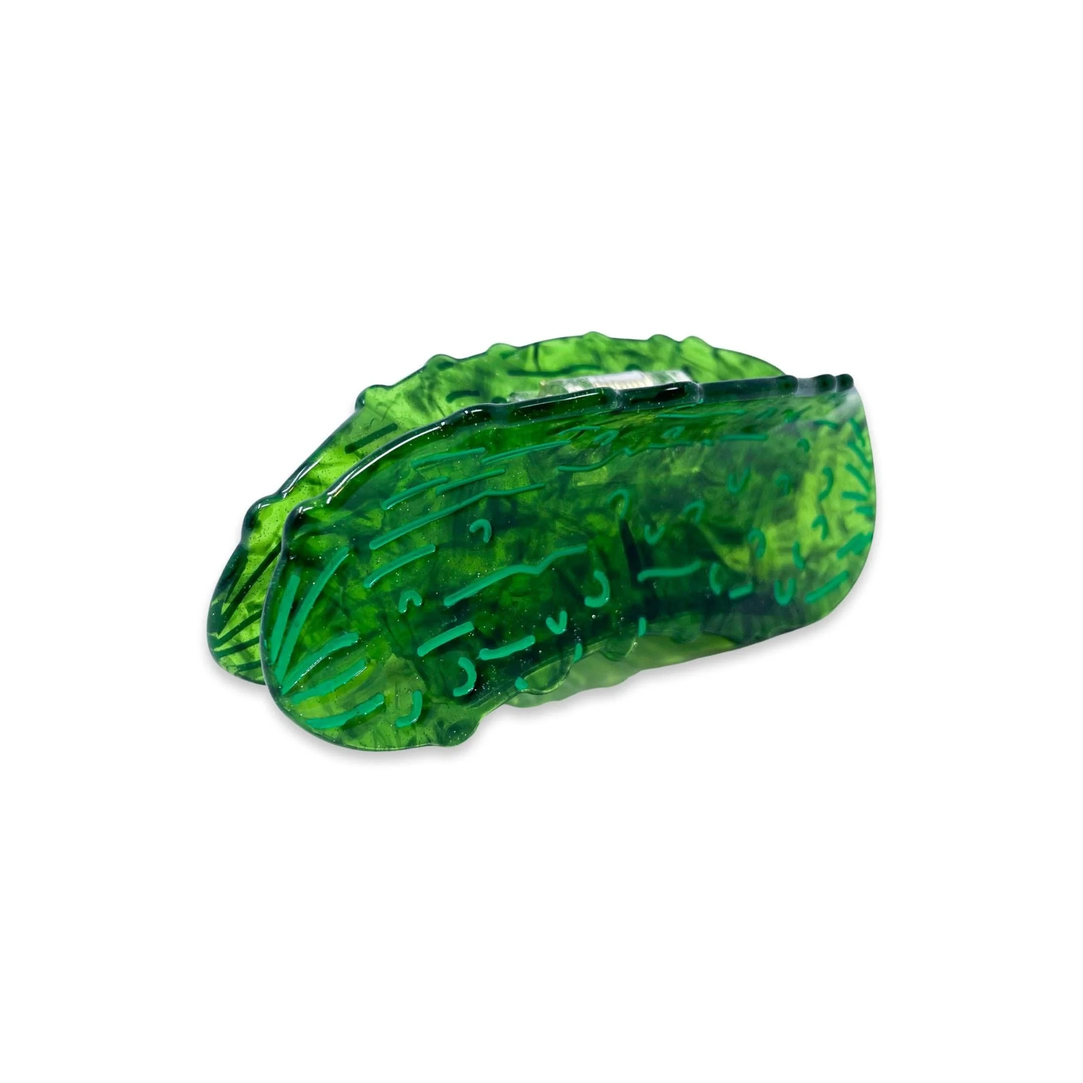 Large Pickle Hair Claw - Image 4