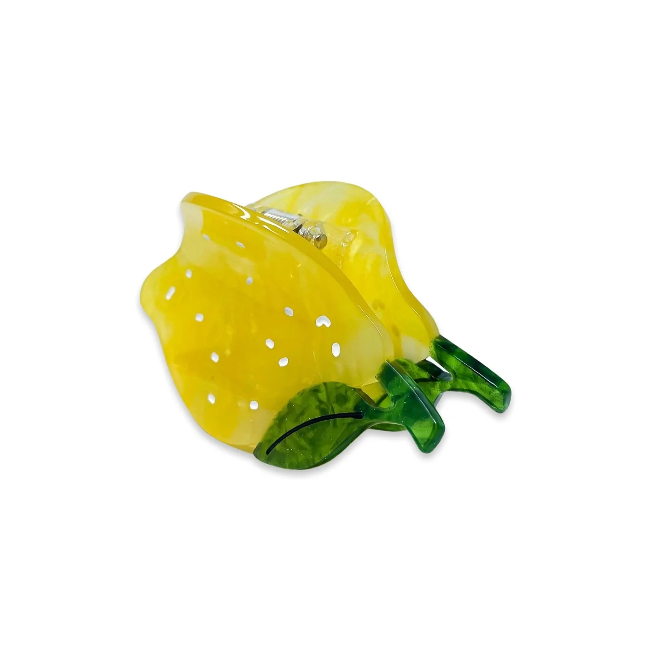 Midi Lemon Hair Claw Clip - Image 3