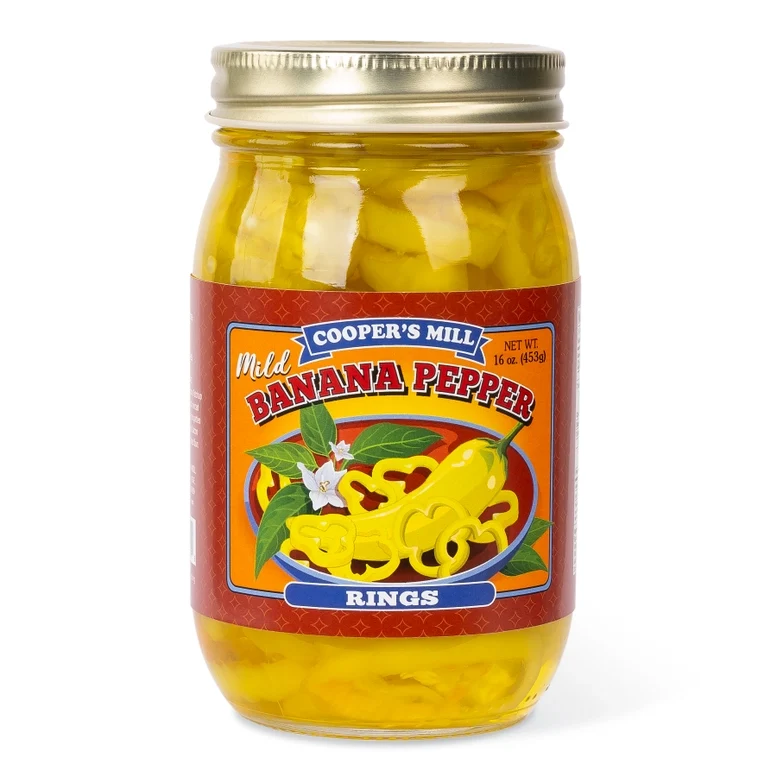 Mild Banana Pepper Rings