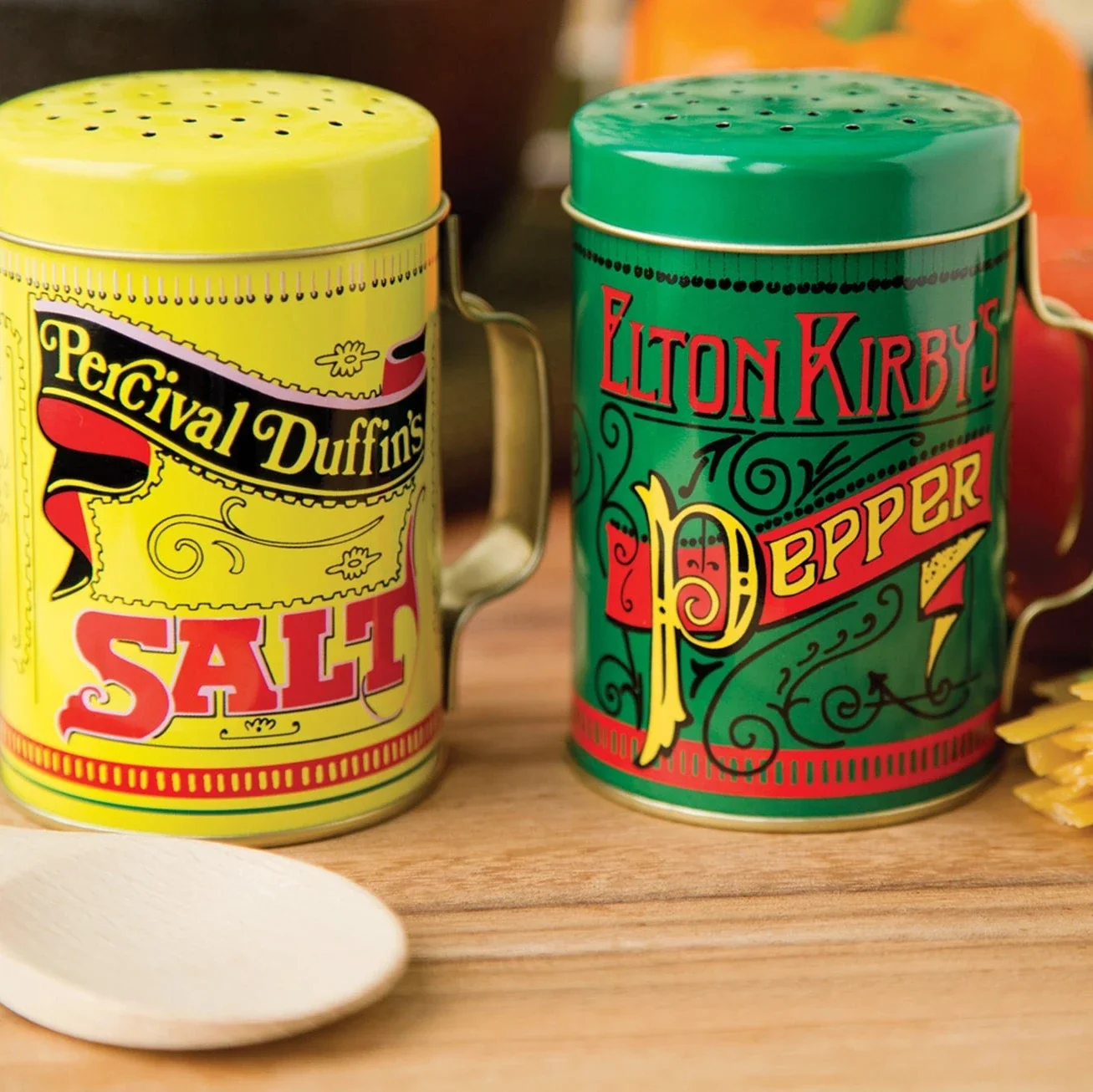 Nostalgic Salt and Pepper Shaker Set - Image 2