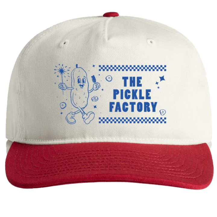 Patriotic Pickle Mascot Dad Hat