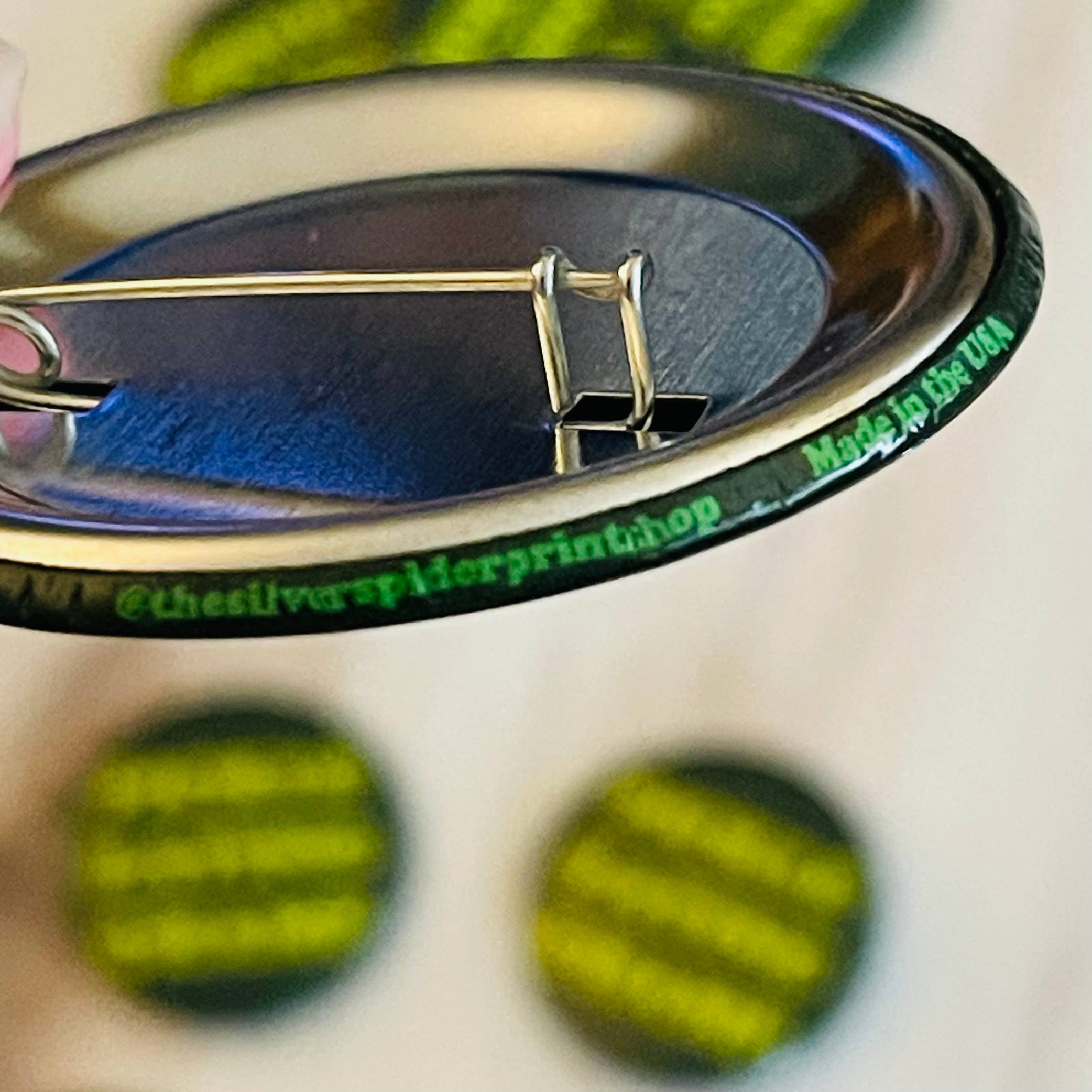 Pickle Eating Champ Button - Image 3