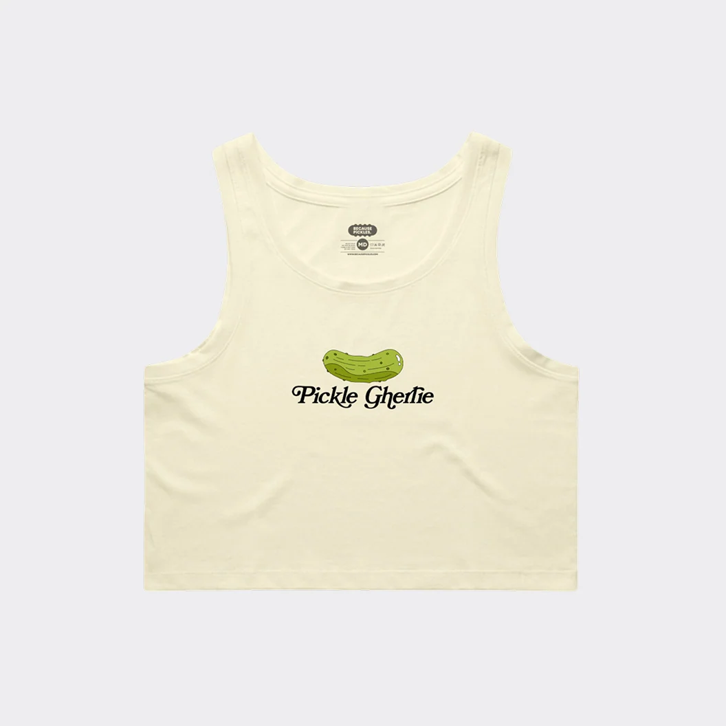 Pickle Gherlie Crop Tank - Image 3