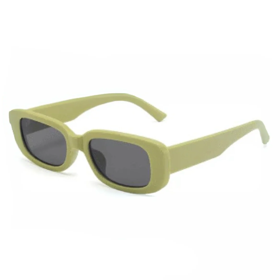 Solid Green Pickle Sunglasses - Image 2