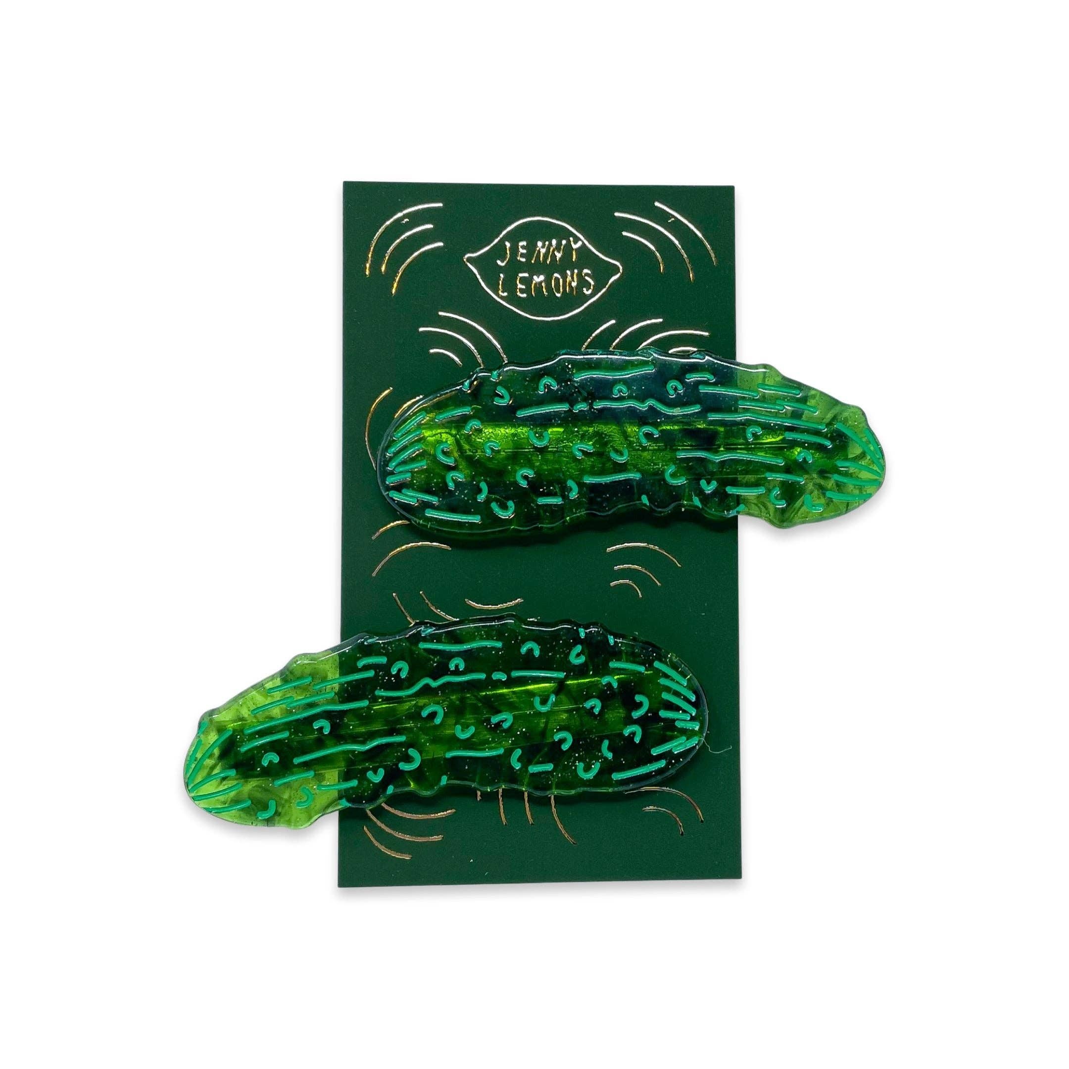 Pickle Hair Clip Set - Image 3