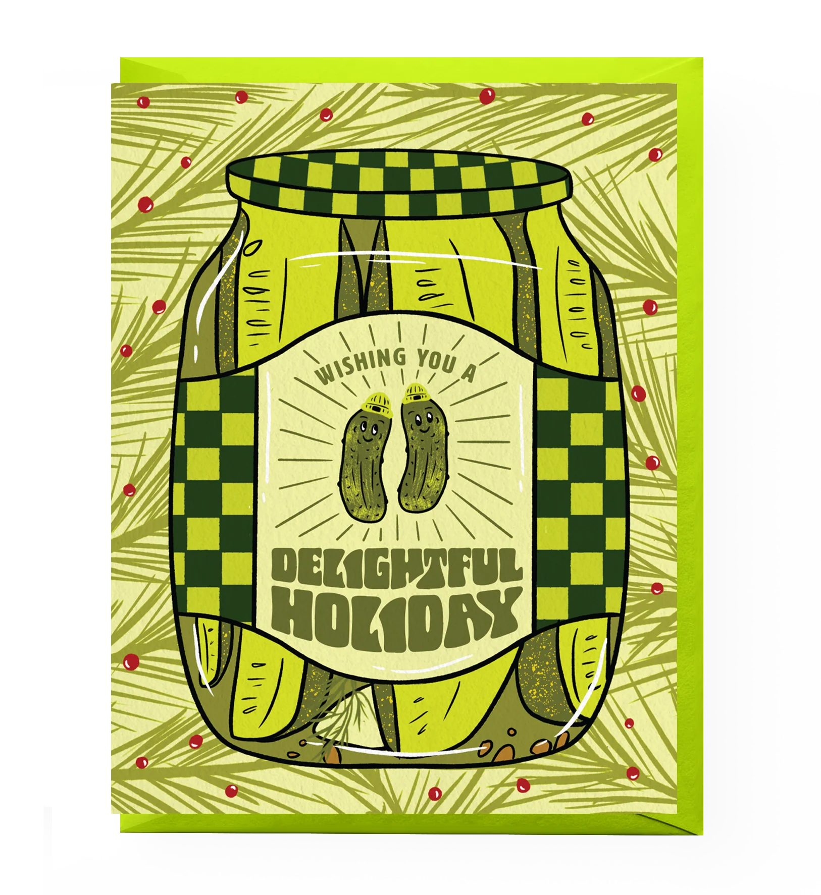 Pickle Jar Holiday Card