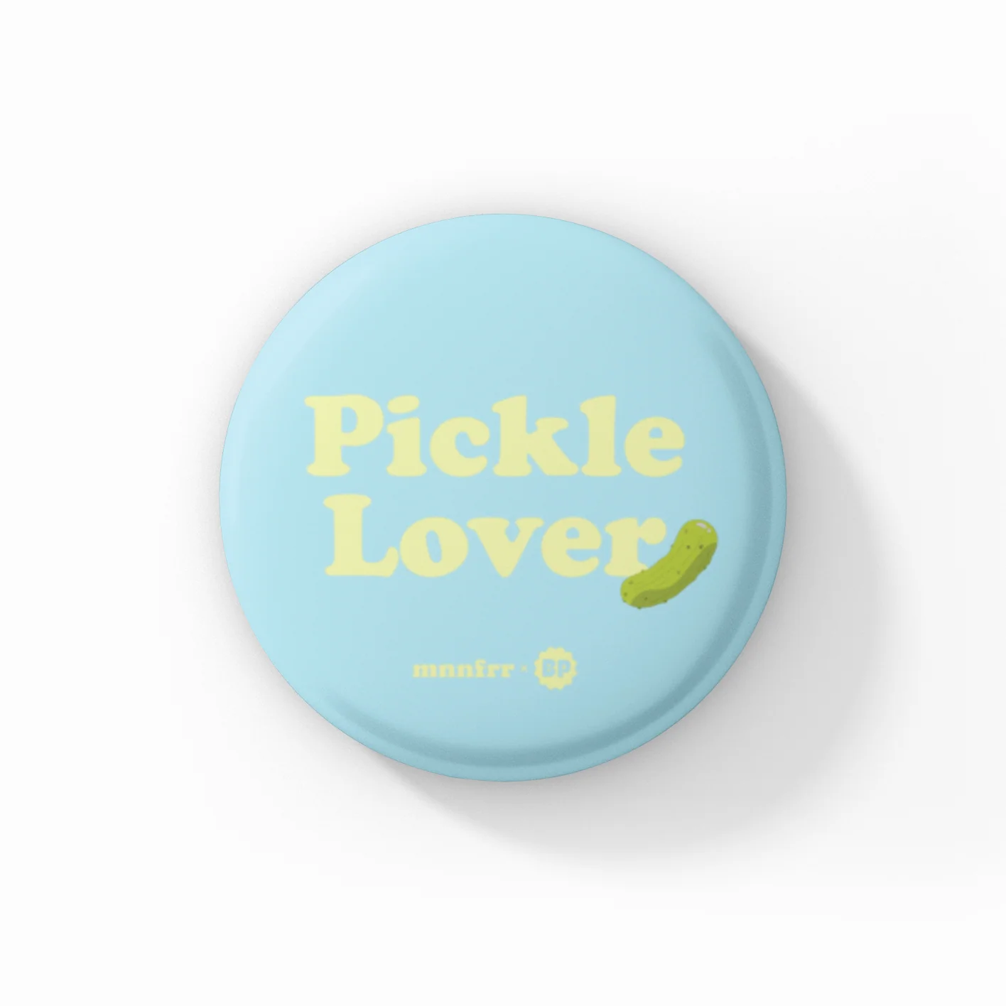 Pickle Lover Button - 1.5"