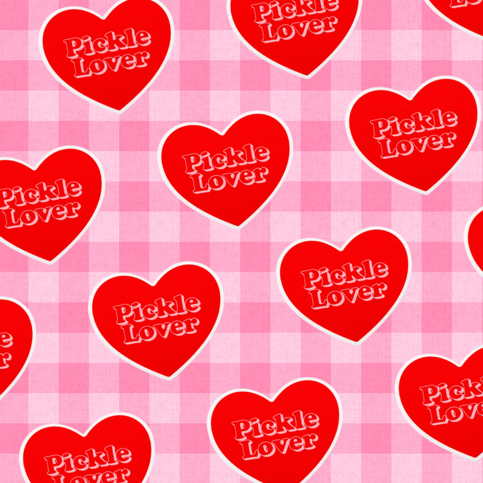 Pickle Lover Heart Magnet - Image 3